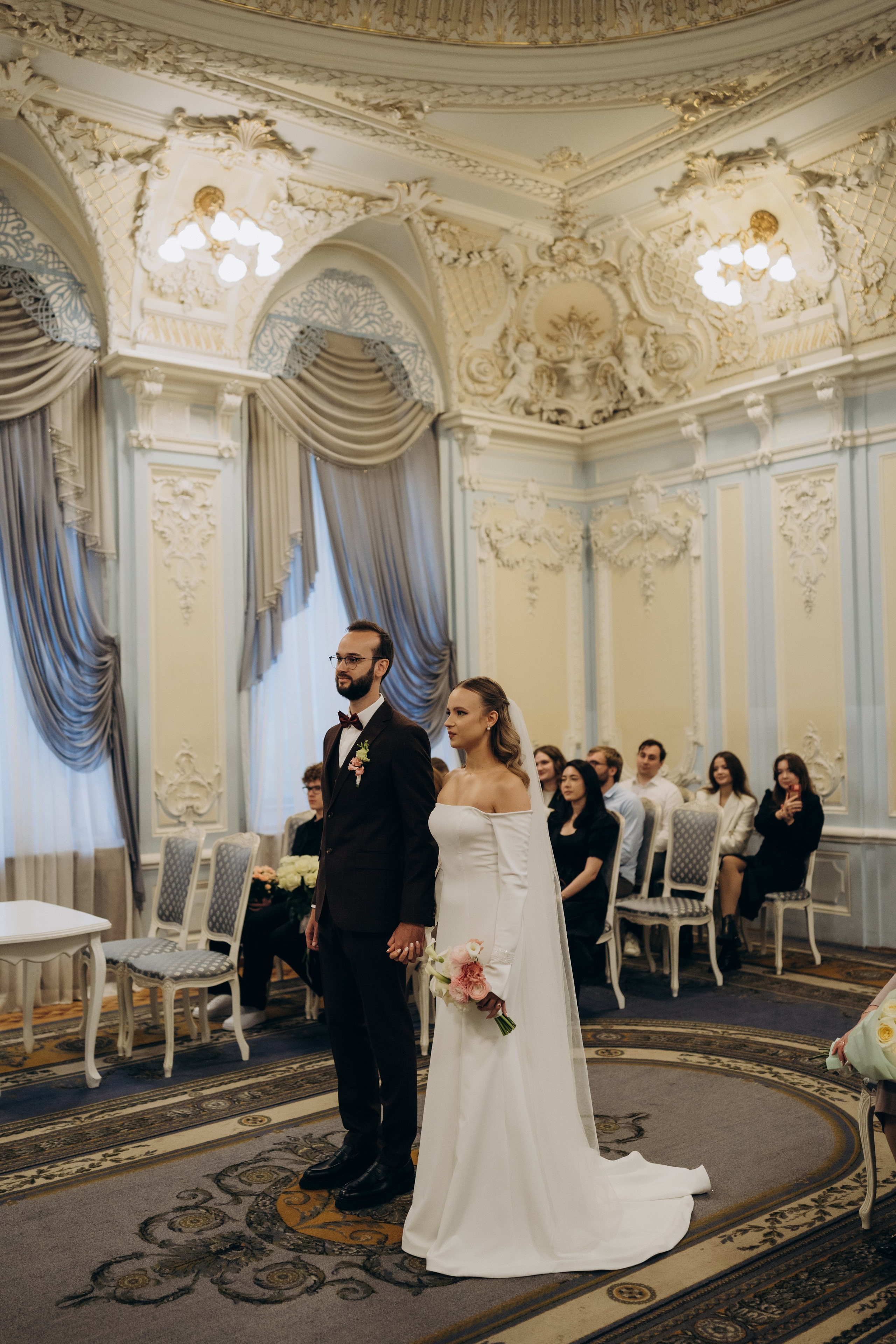 Юра и Полина | 2-й дворец и Половцова. Свадебный и love story фотограф в Санкт-Петербурге