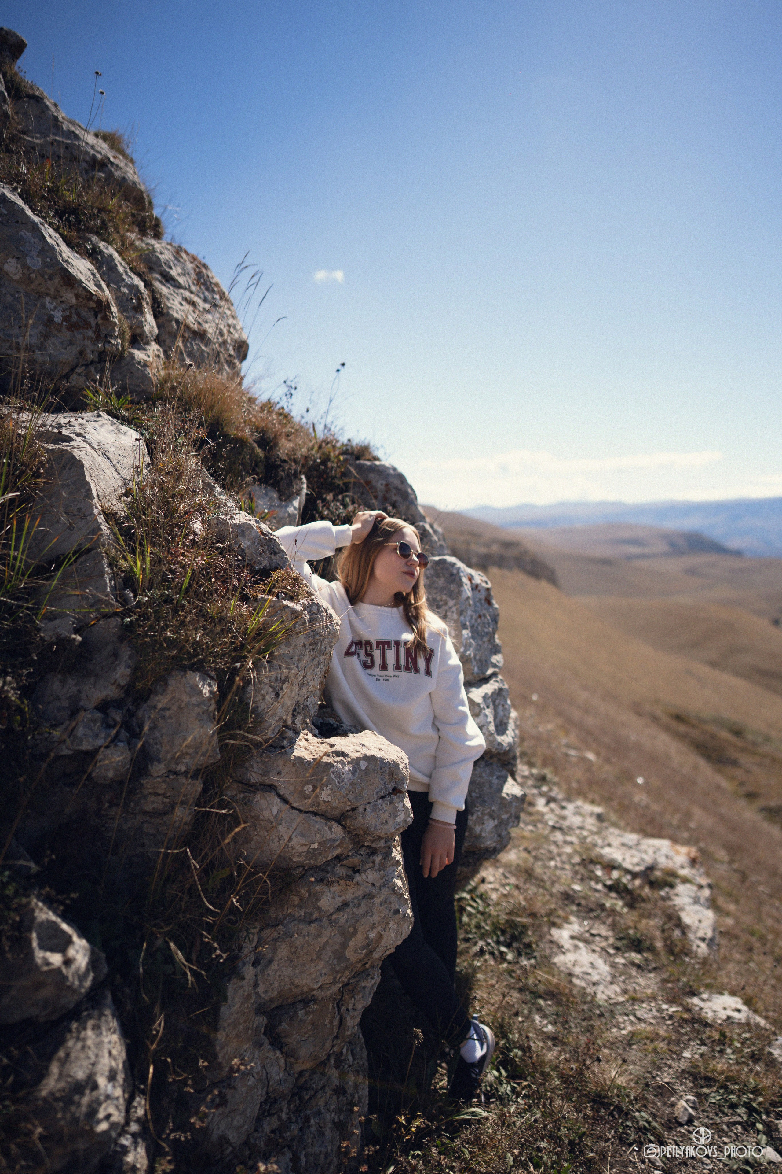 Photoshoot in the mountains