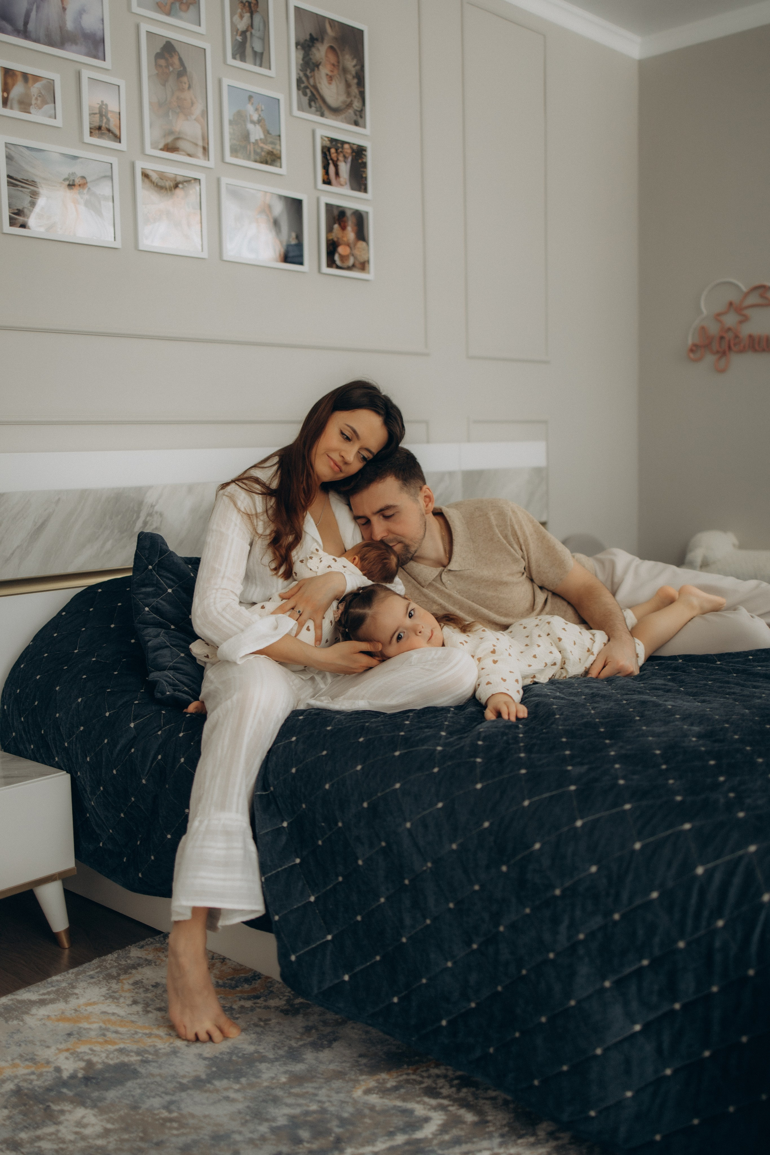 Маленькая кроха Есения. Семейный фотограф в Москве Анастасия Шалда