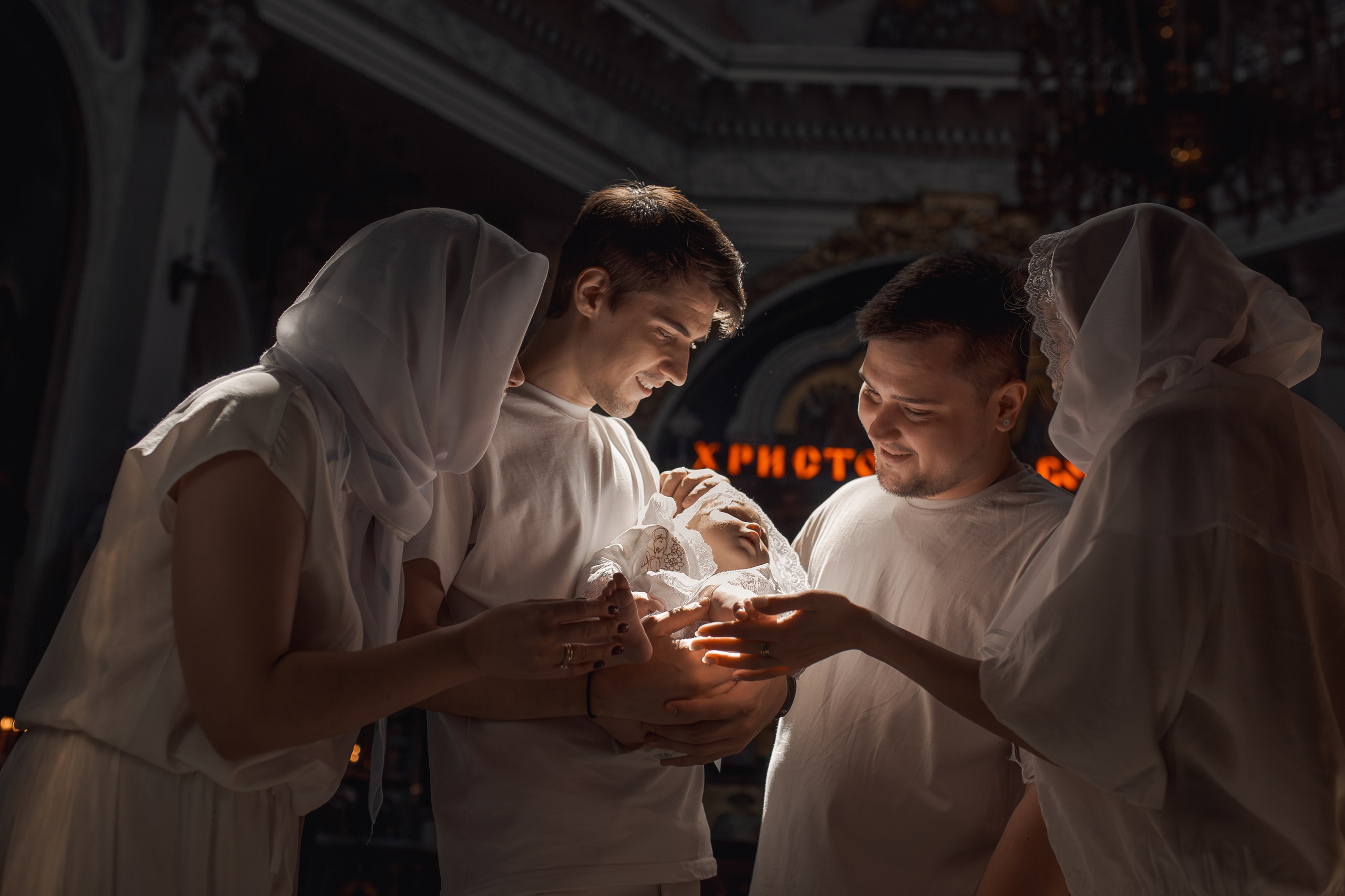 Крещение Дамиана. Фотограф на Крещение и Венчание в Ташкенте