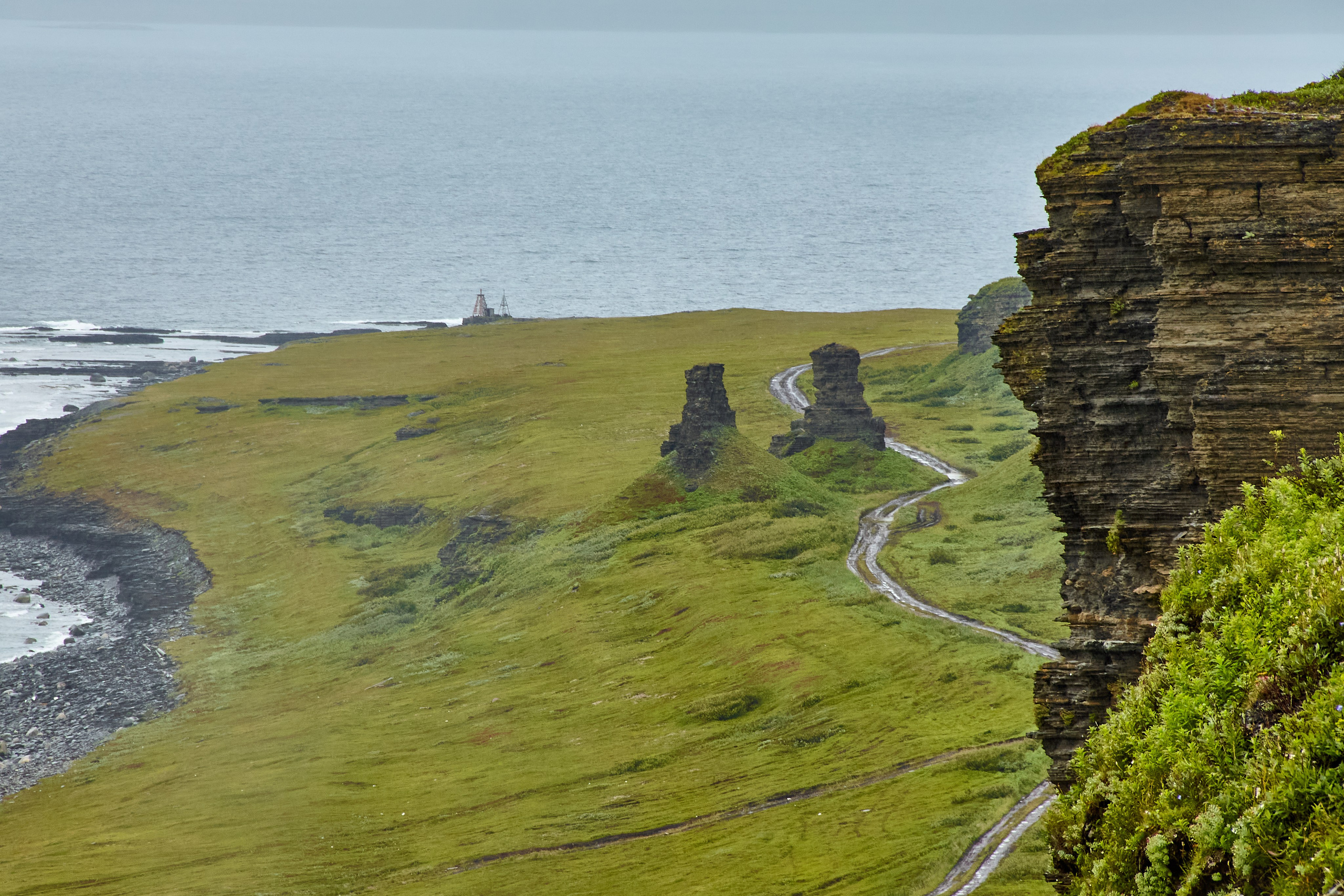 Полуостров Средний. Пейзажи Крайнего Севера. Баренцево море, Рыбачий, Средний, Немецкий