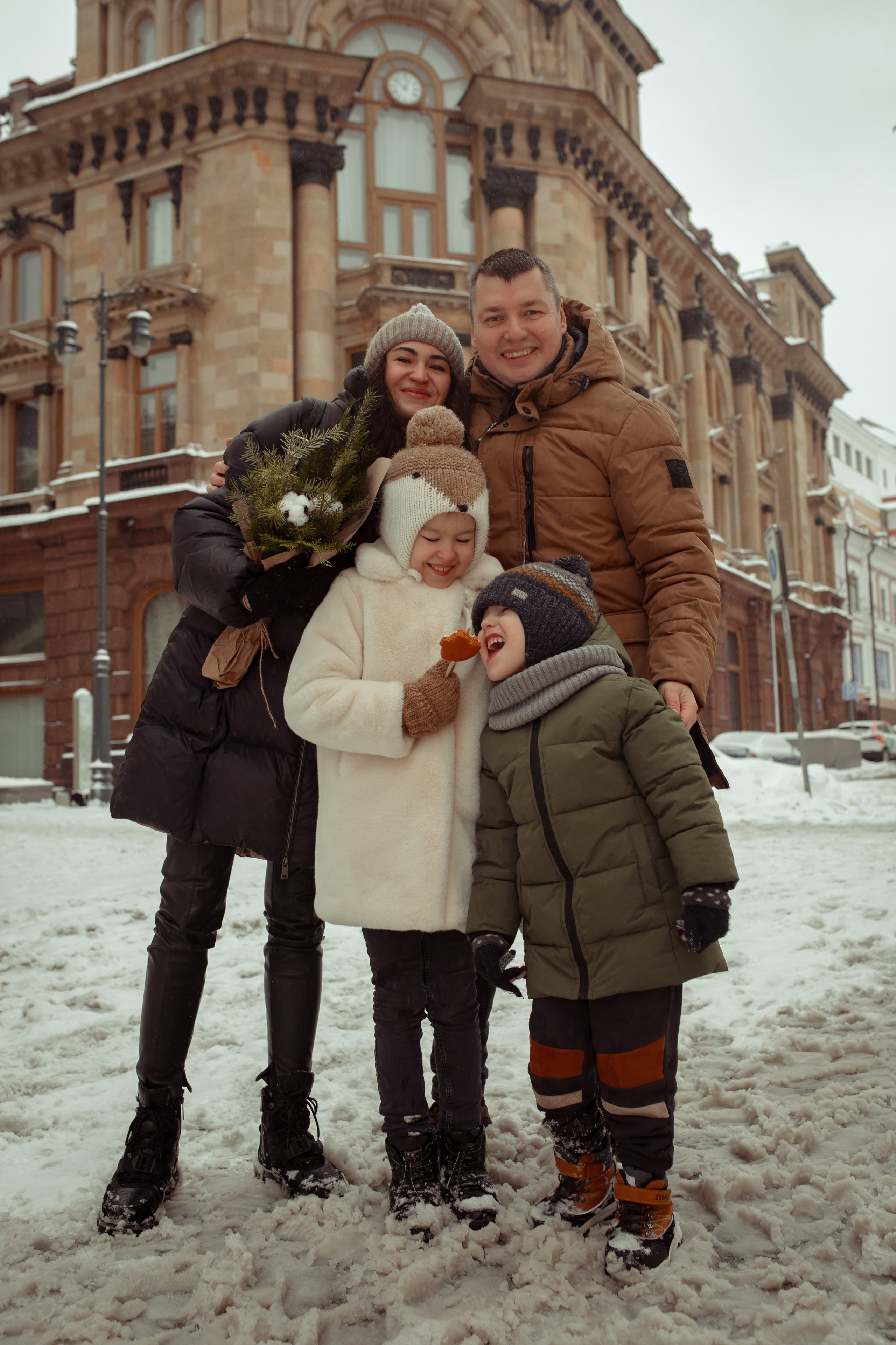 Регина, Эмиль, Лилиана, Роберт. Семейный и детский фотограф в Москве Дорогова Екатерина