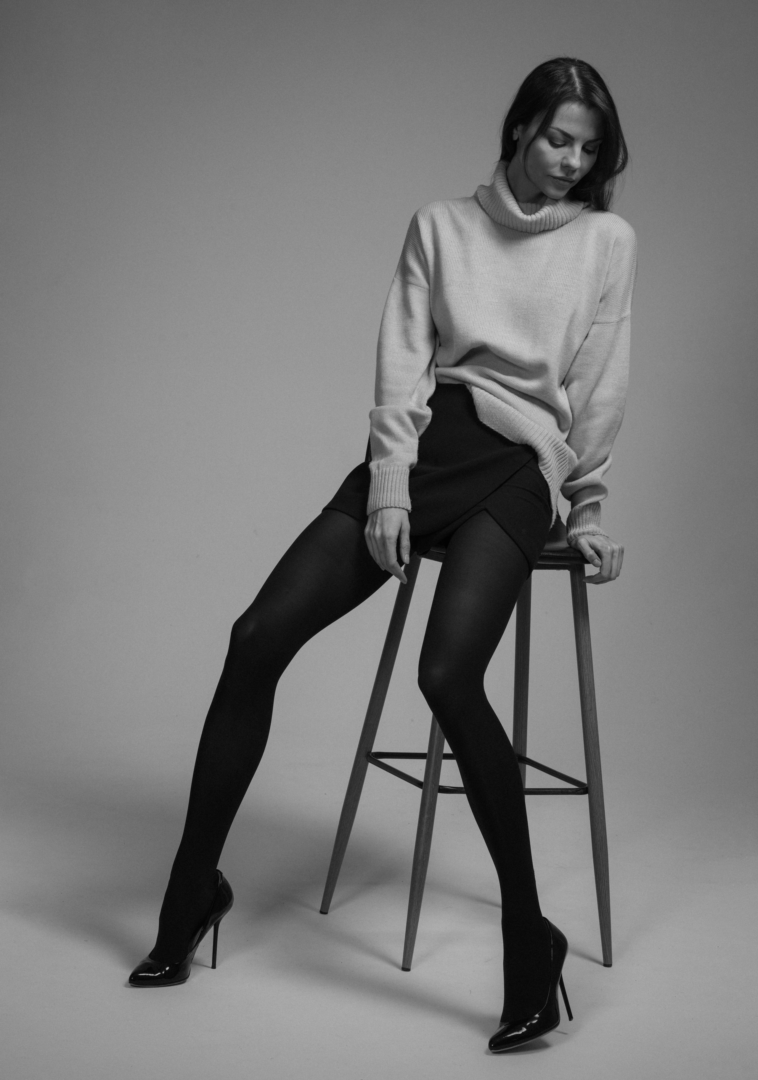 Модельный тест. Портретная съемка в Москве, студийный фотограф Игорь Фомин