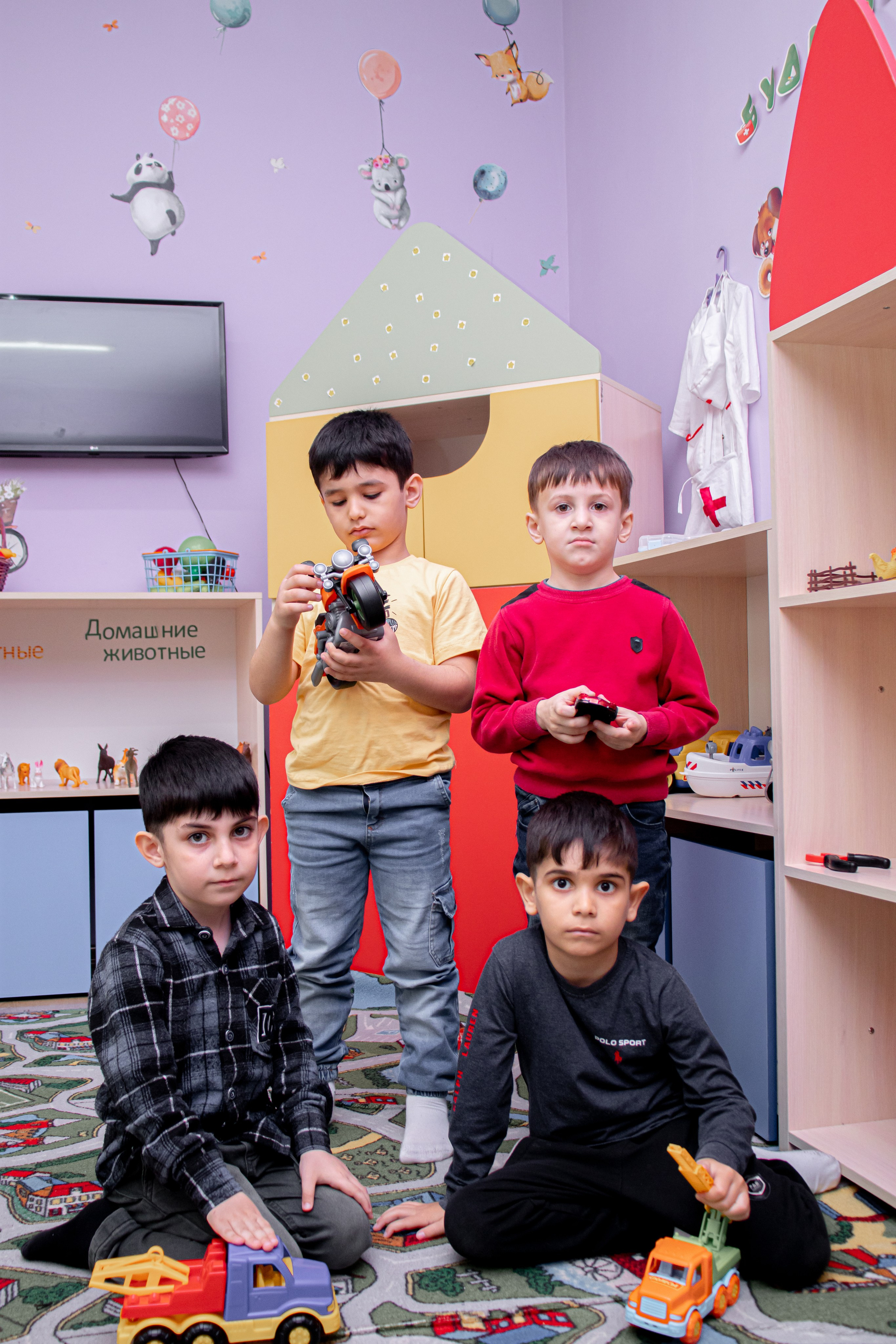 Садик виньетки