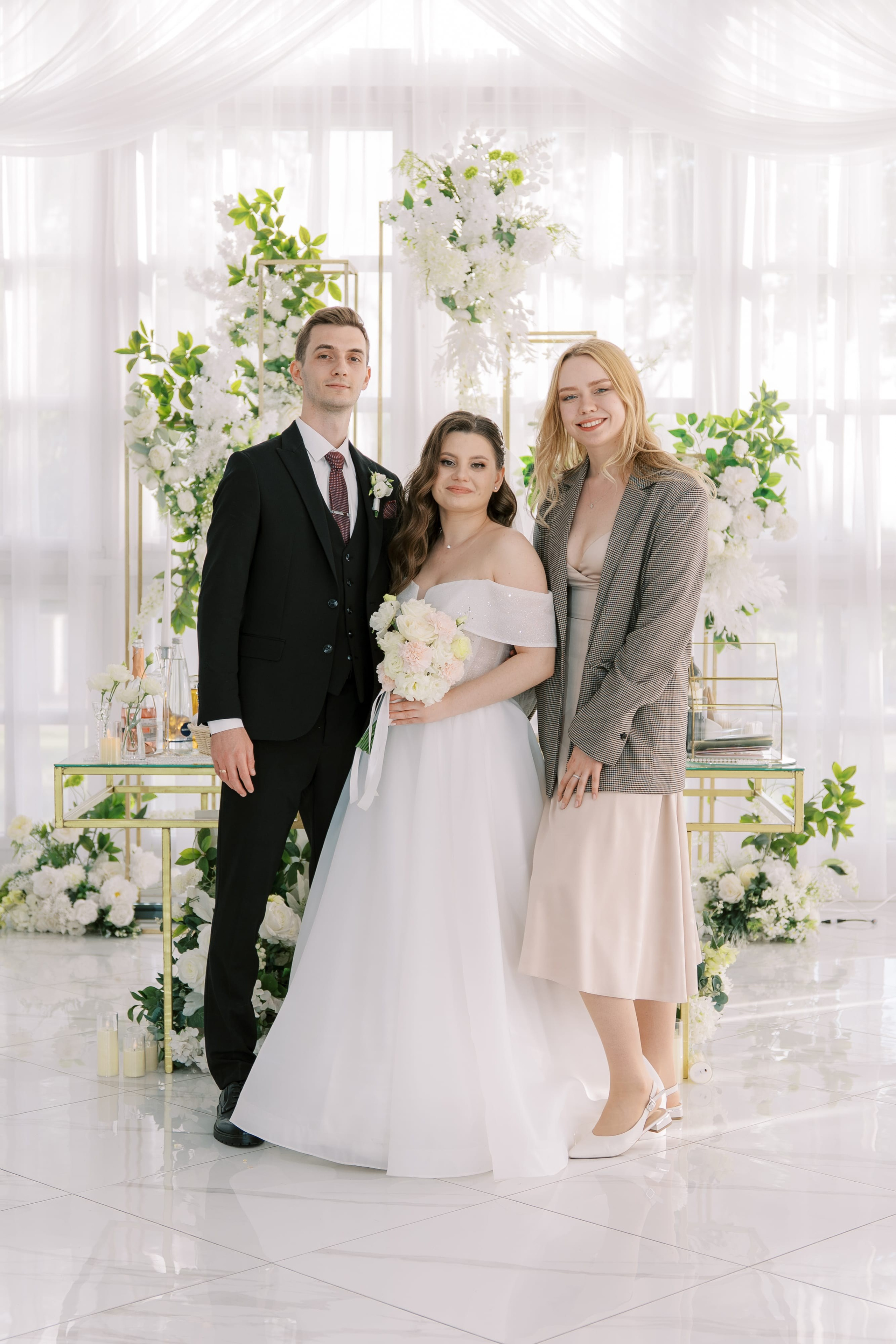 Свадьба Сергея и Дианы в ресторане «Загородный клуб Голицын»