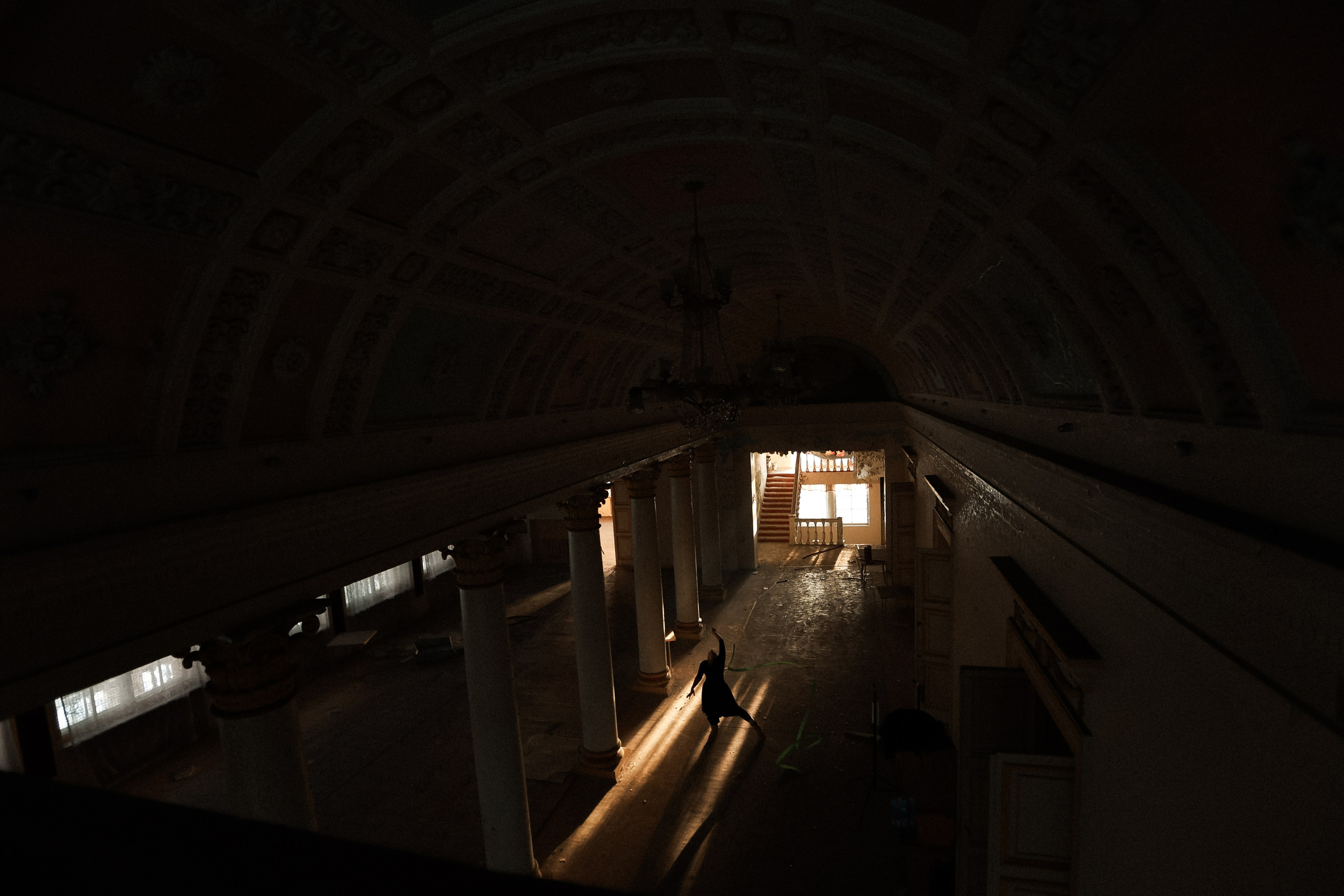 Проект в заброшенном ДК. Семейный свадебный фотограф Семен Егоров