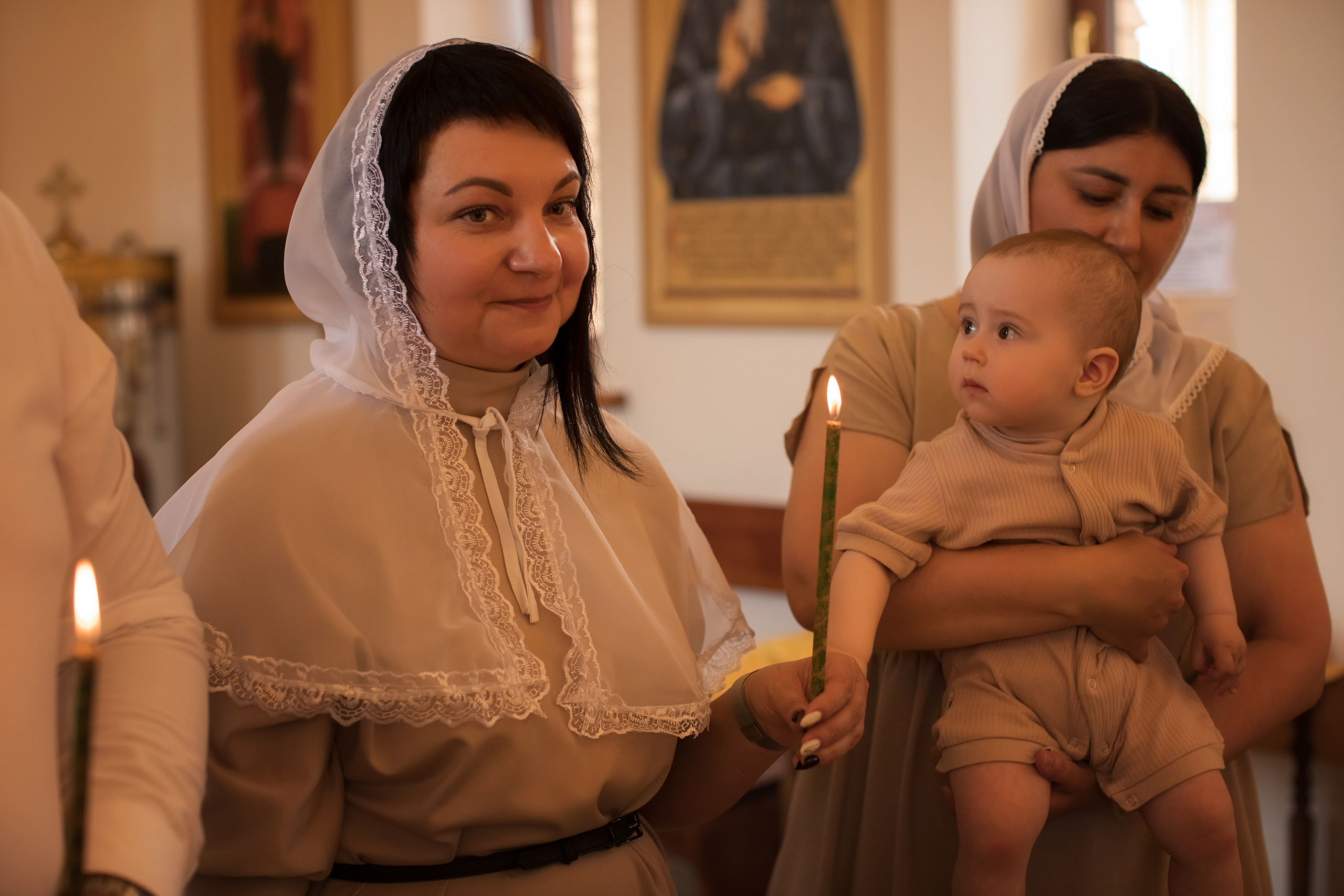 Таинство Крещения Мирона. Семейный и детский фотограф в Саратове Полина Коткина