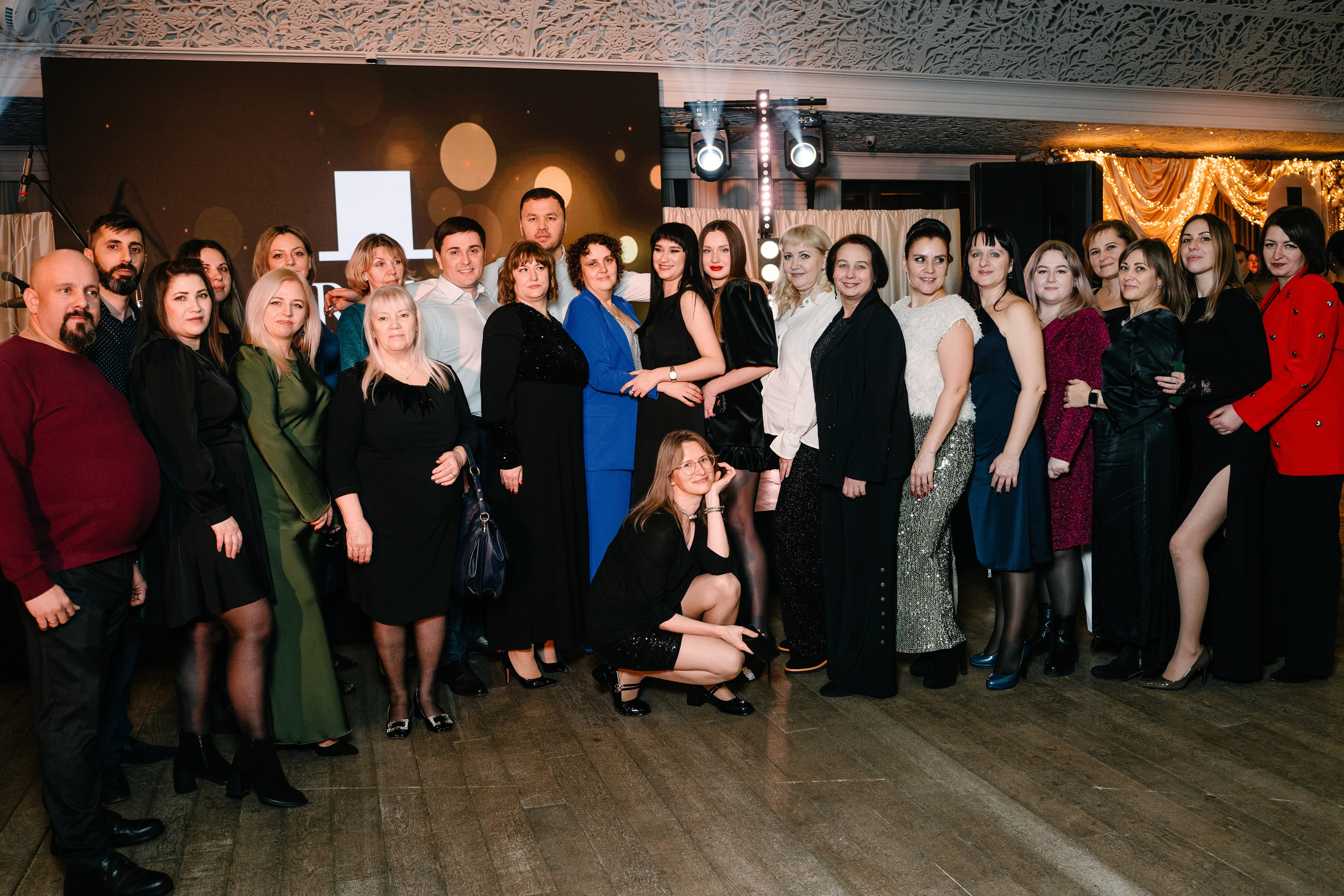 Новогодний вечер в Артисте. Свадебный и семейный фотограф в Воронеже Анастасия Бойко