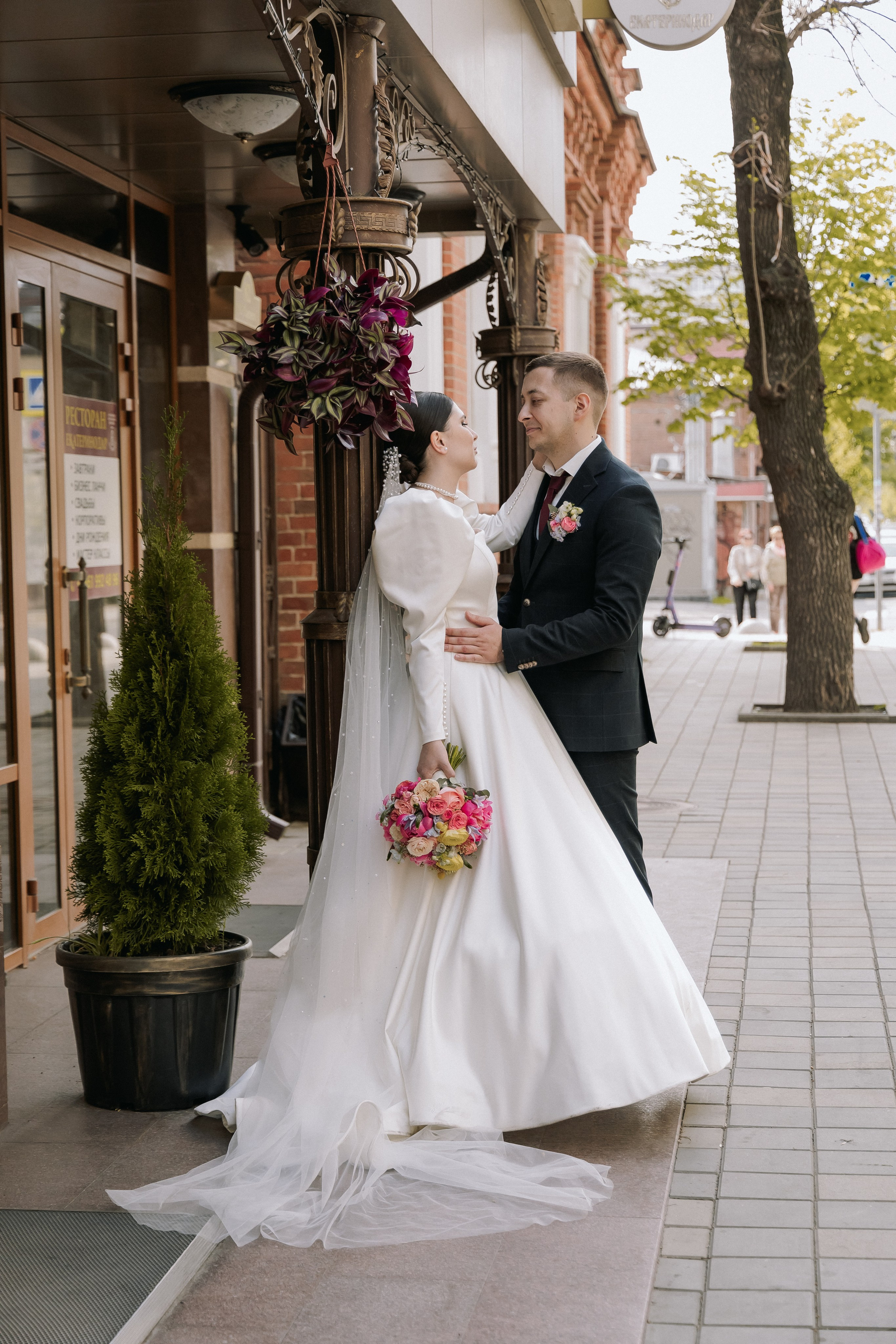 Яна и Святослав. Свадебный день. Свадебная фотография. Арина Рубах