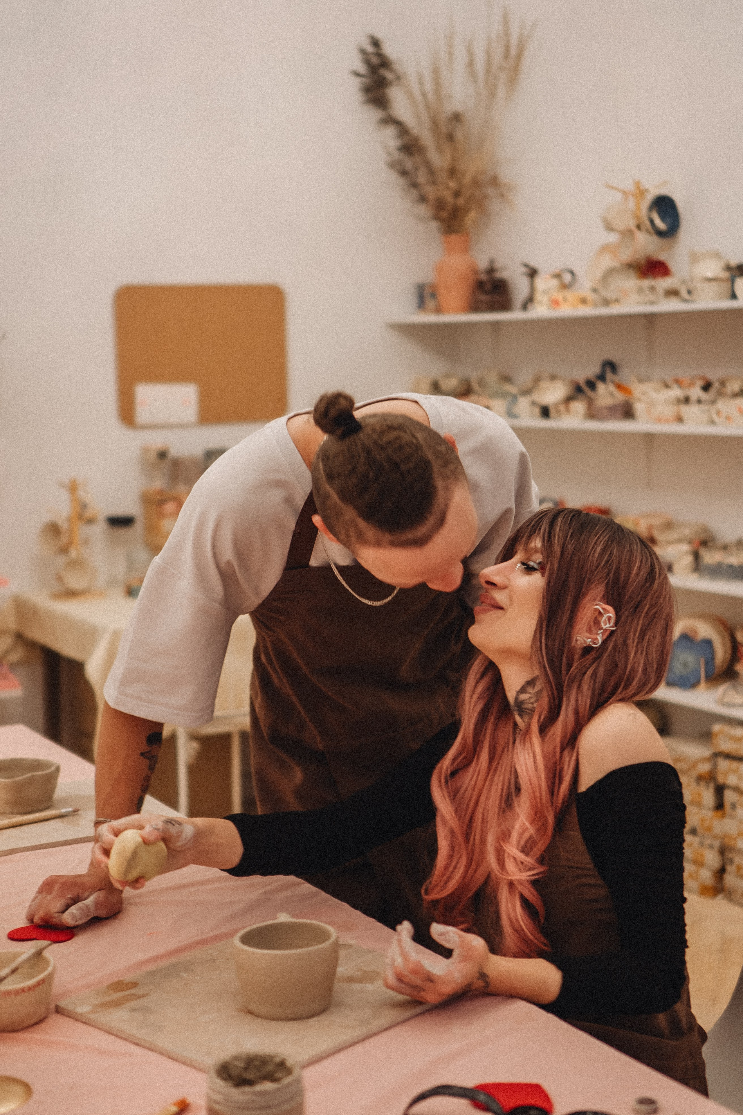 СВИДАНИЕ В ГОНЧАРНОЙ МАСТЕРСКОЙ. Профессиональный фотограф, Санкт-Петербург — Виктория Богомолова