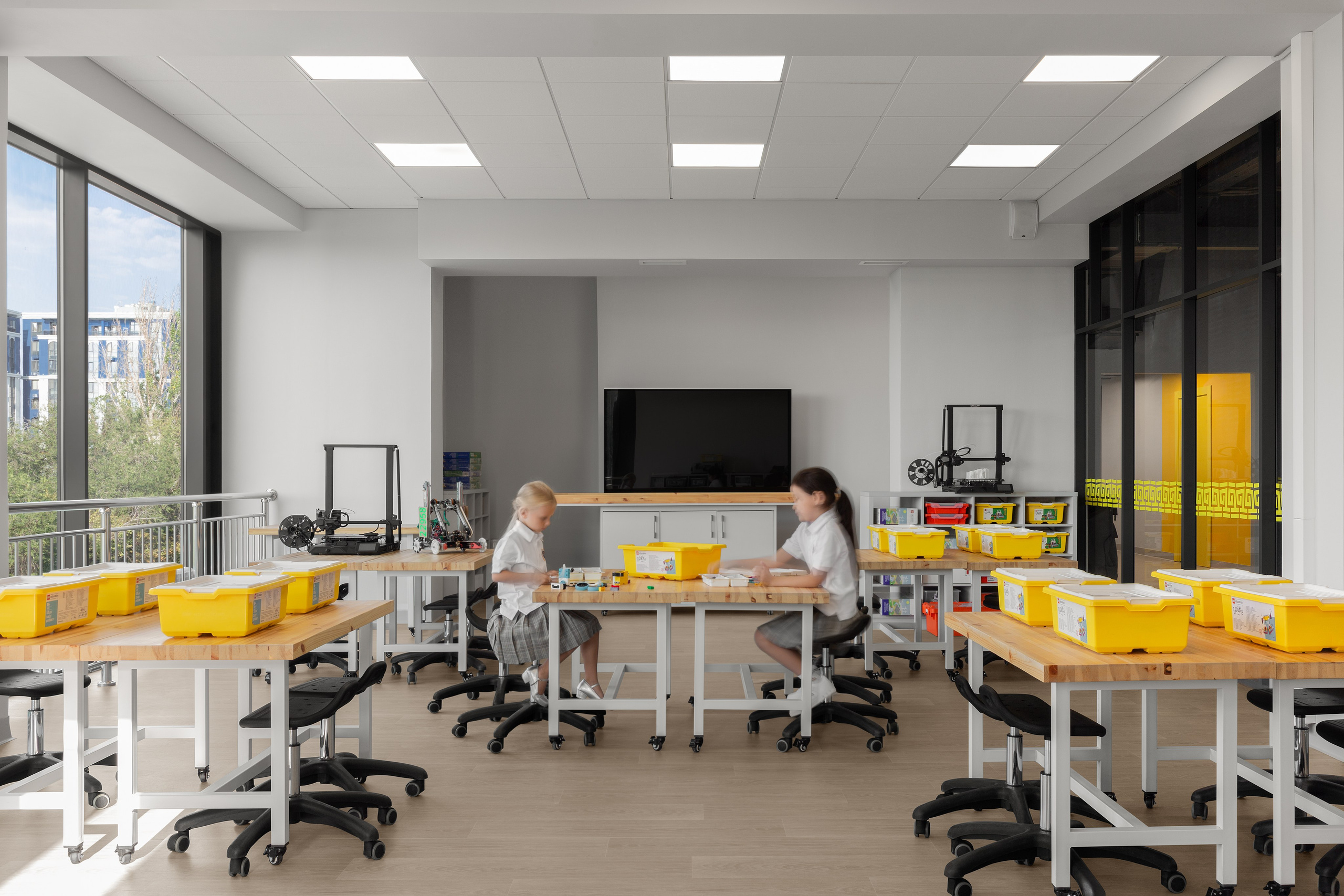 RS Group — Prometheus School. Roman Yakunin — interior photographer in Almaty, Kazakhstan