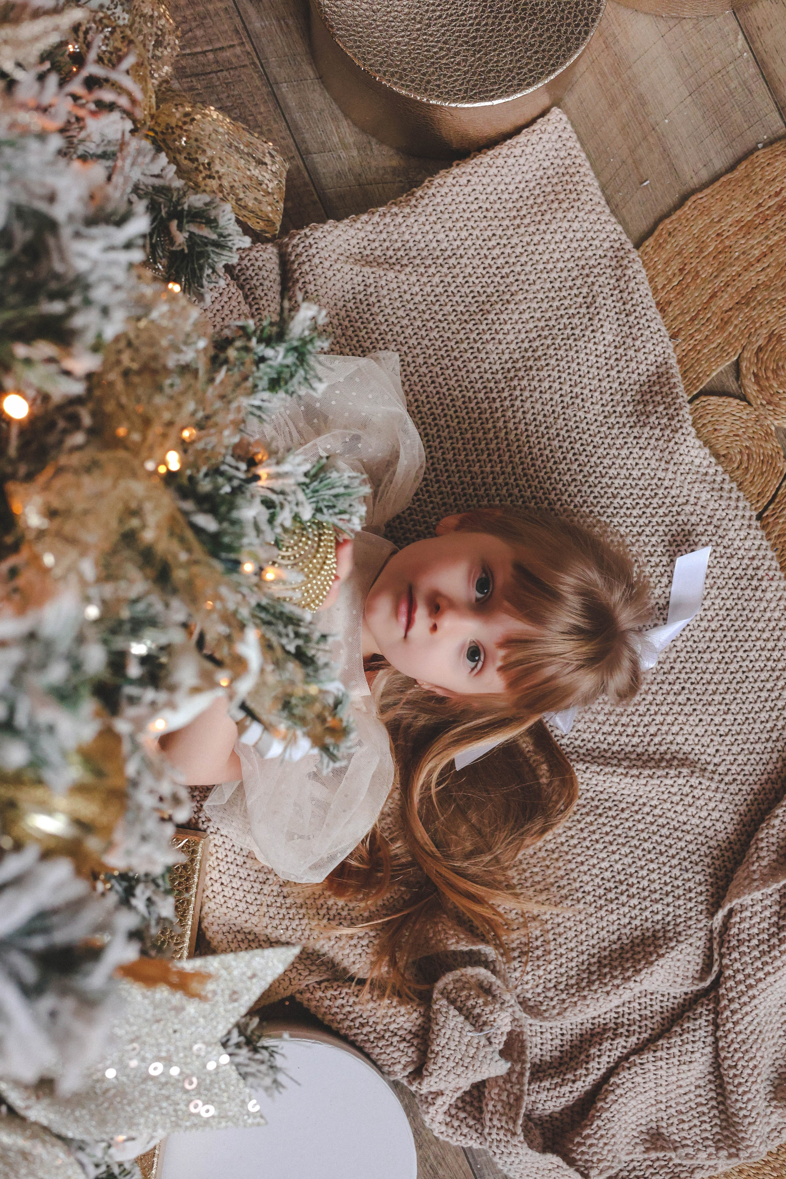 Новогодняя история «Кира и ее семья». Фотограф в Москве Анастасия Калинина