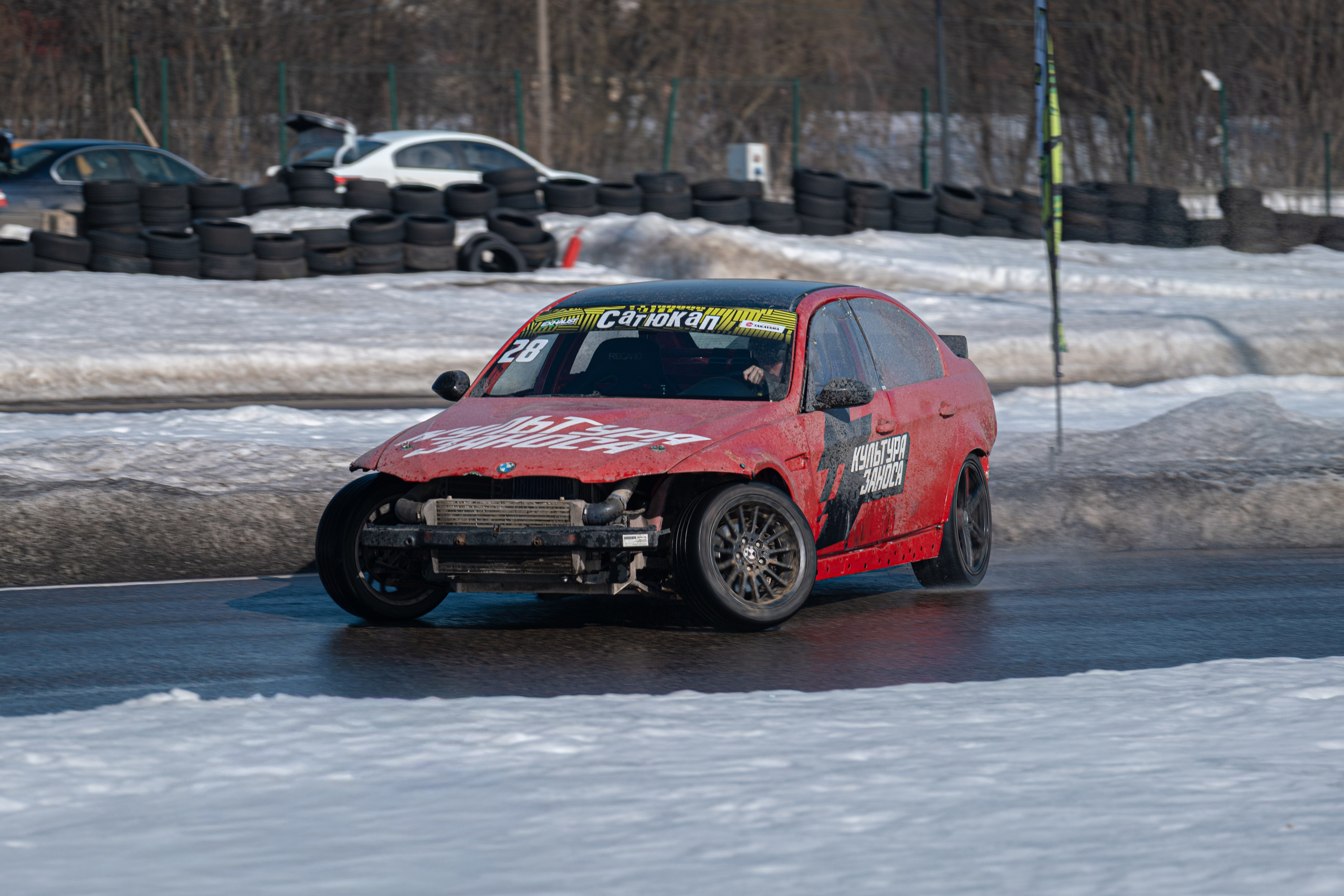 Спортивная автомобильная съемка. Malenkyia