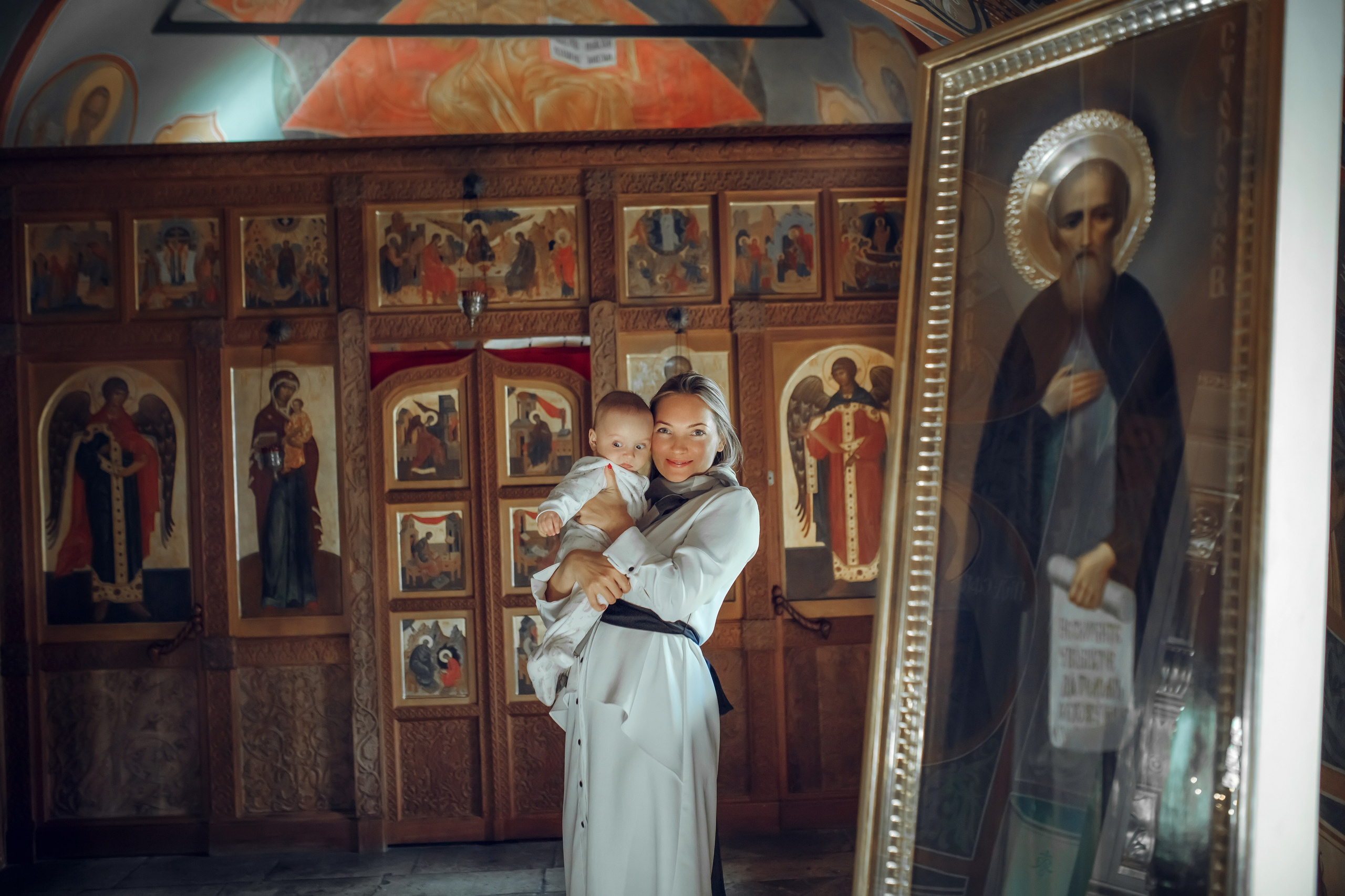 Крещение Эрика. Фотограф на Крещение, семейный фотограф в Москве