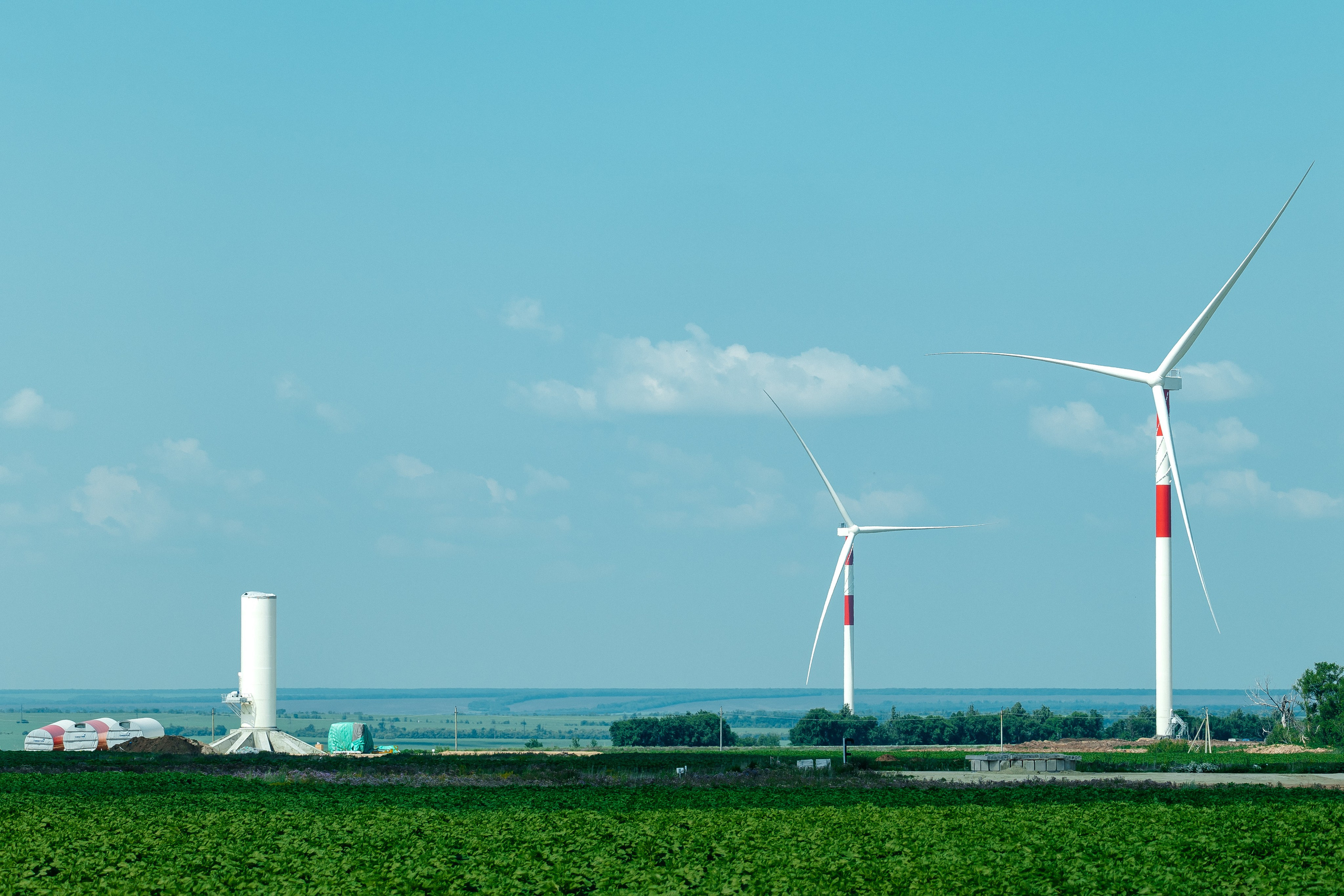 Ветряная электростанция. Фотограф в Самаре Вадим Грязнов