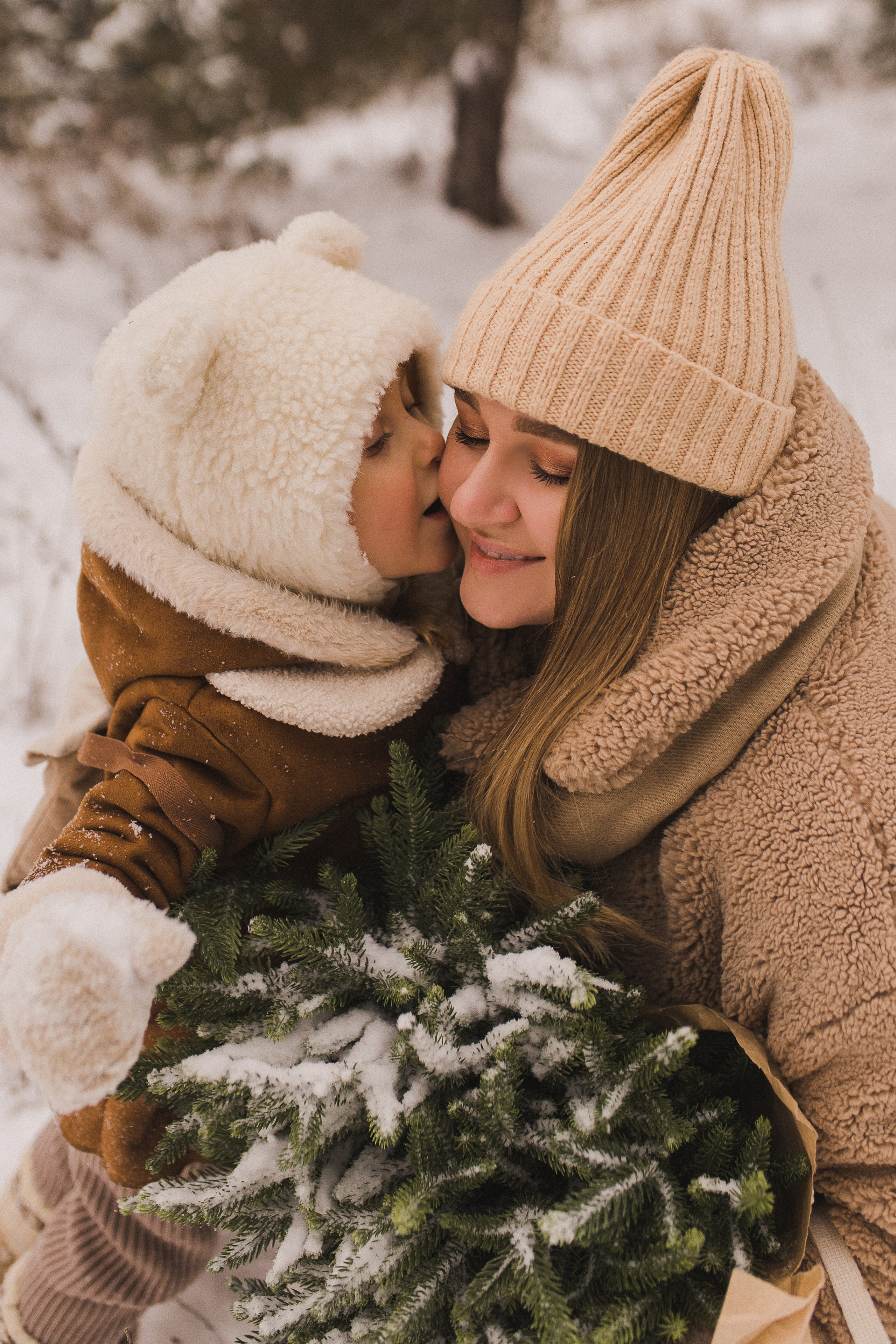 Зимние Даша и Кирюшка. Свадебный и семейный фотограф в Белгороде Евгения Курочкина