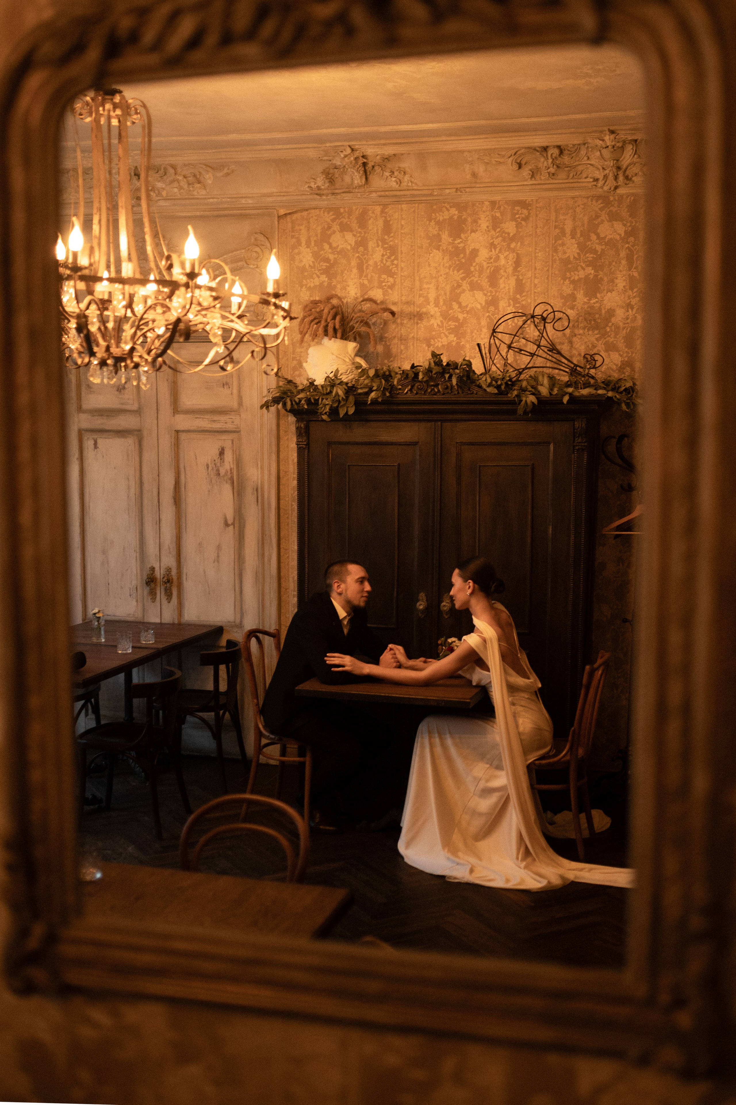 В ресторане Le Courage. Портретный фотограф в Санкт-Петербурге