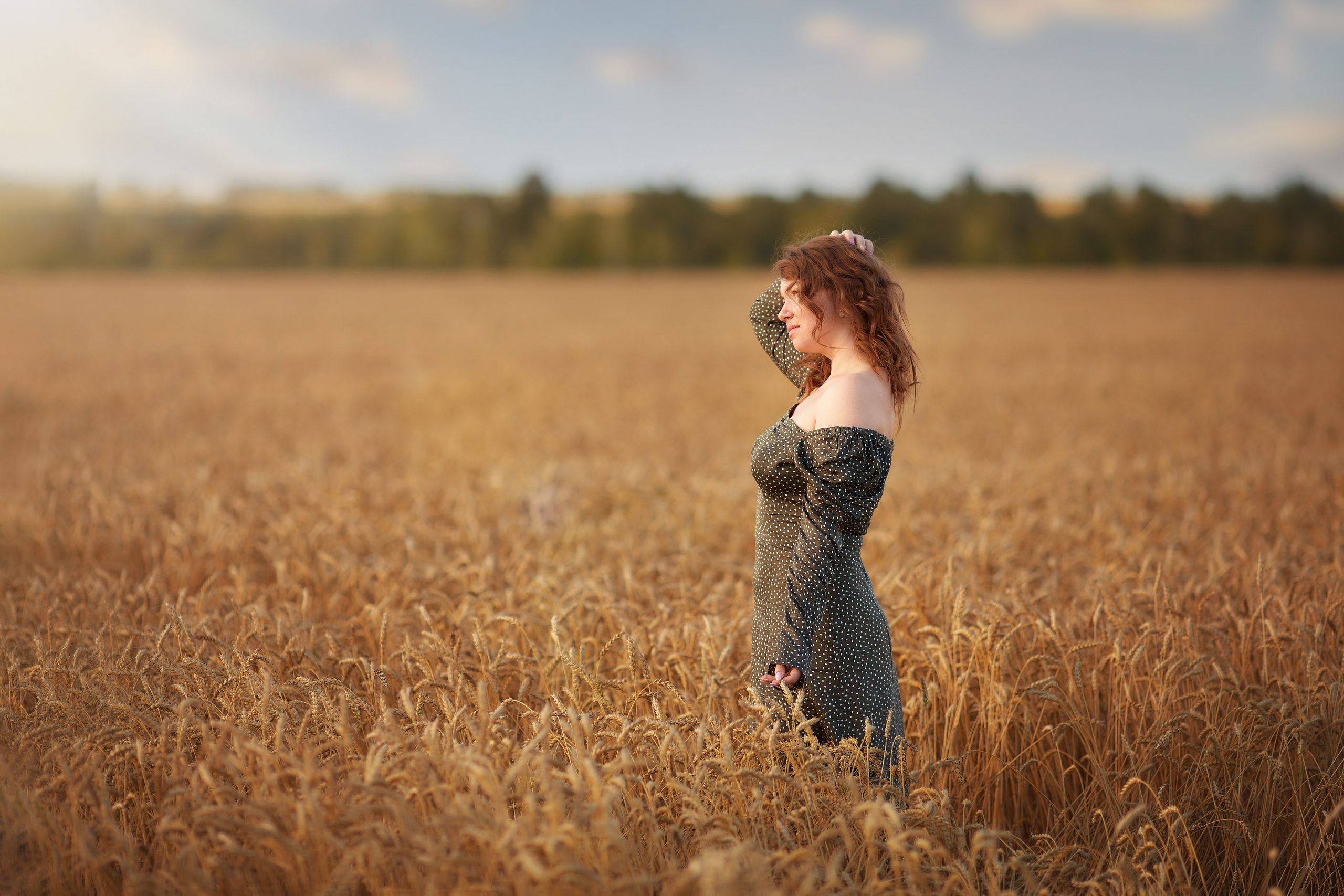 Пшеничное поле. Дарья Белякова. Свадебный, детский и семейный фотограф в городе Бийск