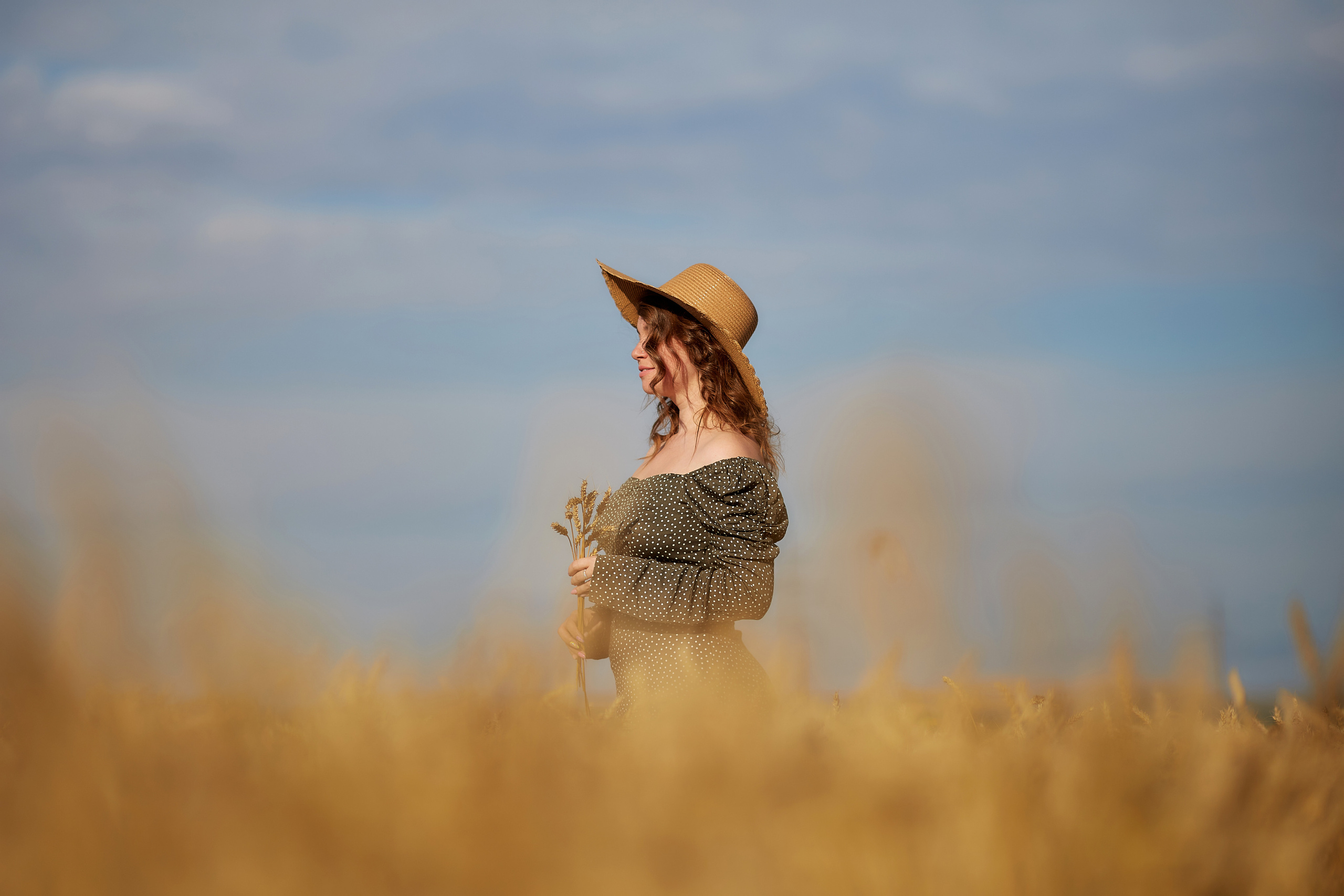 Пшеничное поле. Дарья Белякова. Свадебный, детский и семейный фотограф в городе Бийск