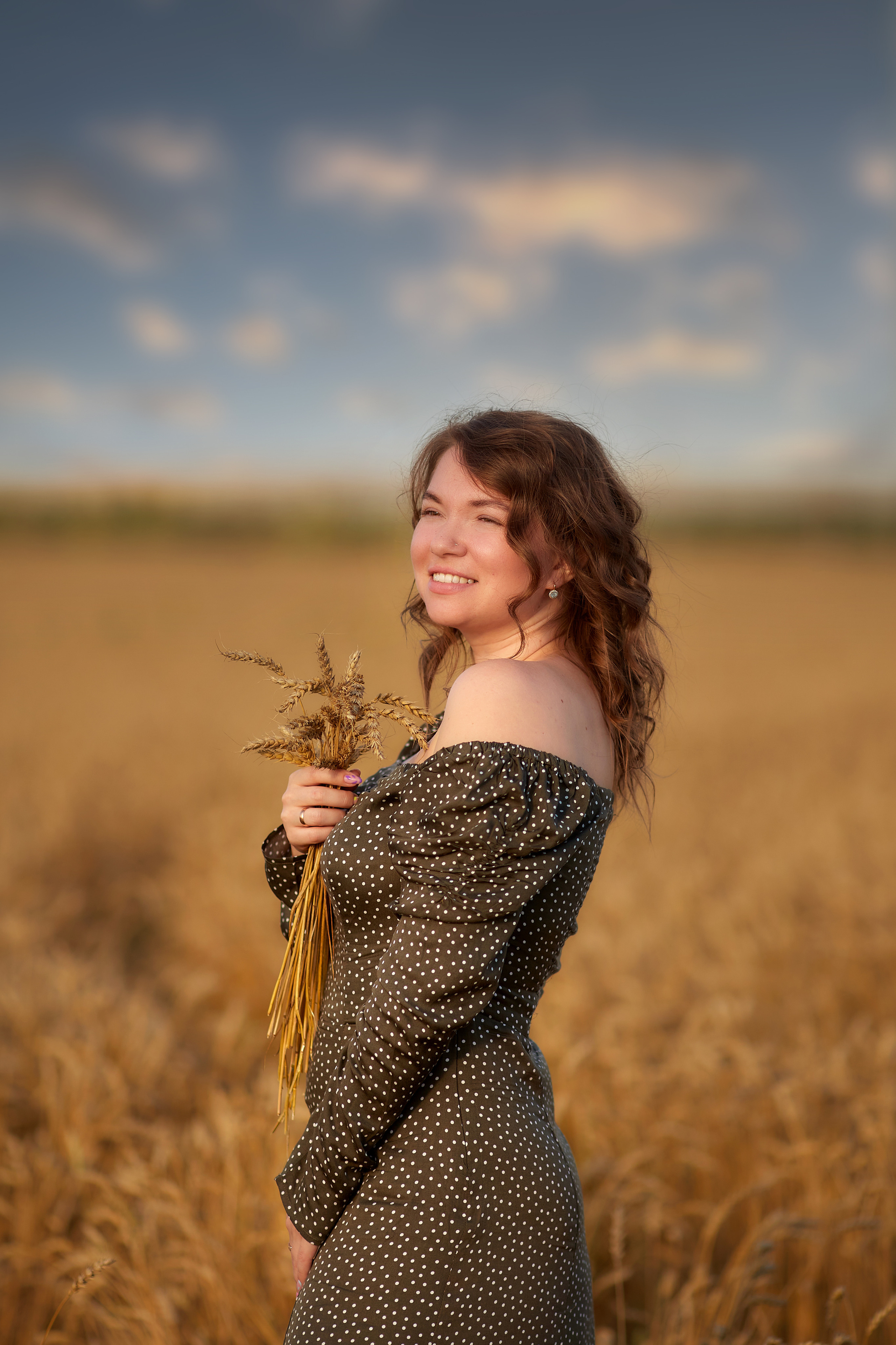 Пшеничное поле. Дарья Белякова. Свадебный, детский и семейный фотограф в городе Бийск