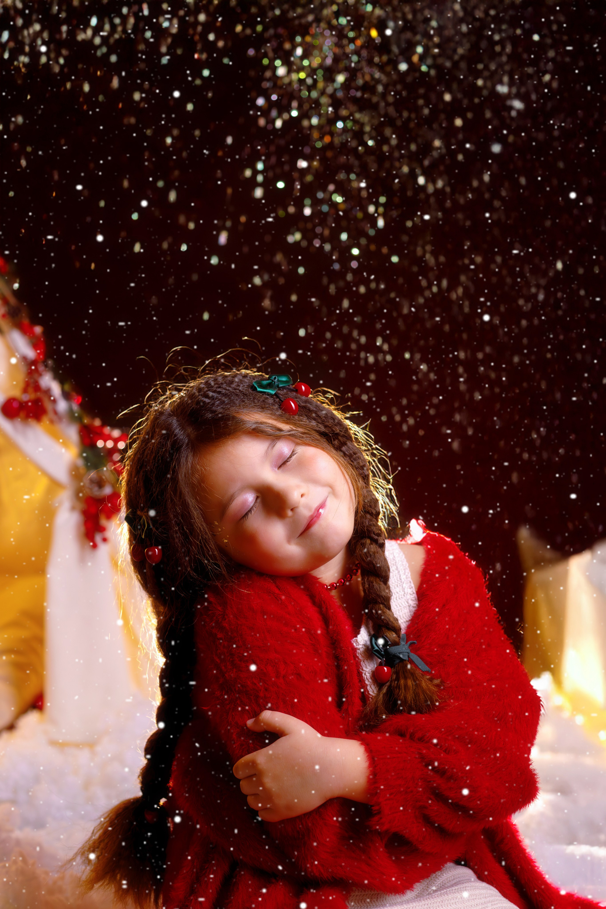 Новогодние съёмки сочи. Детский студийный фотограф Сочи