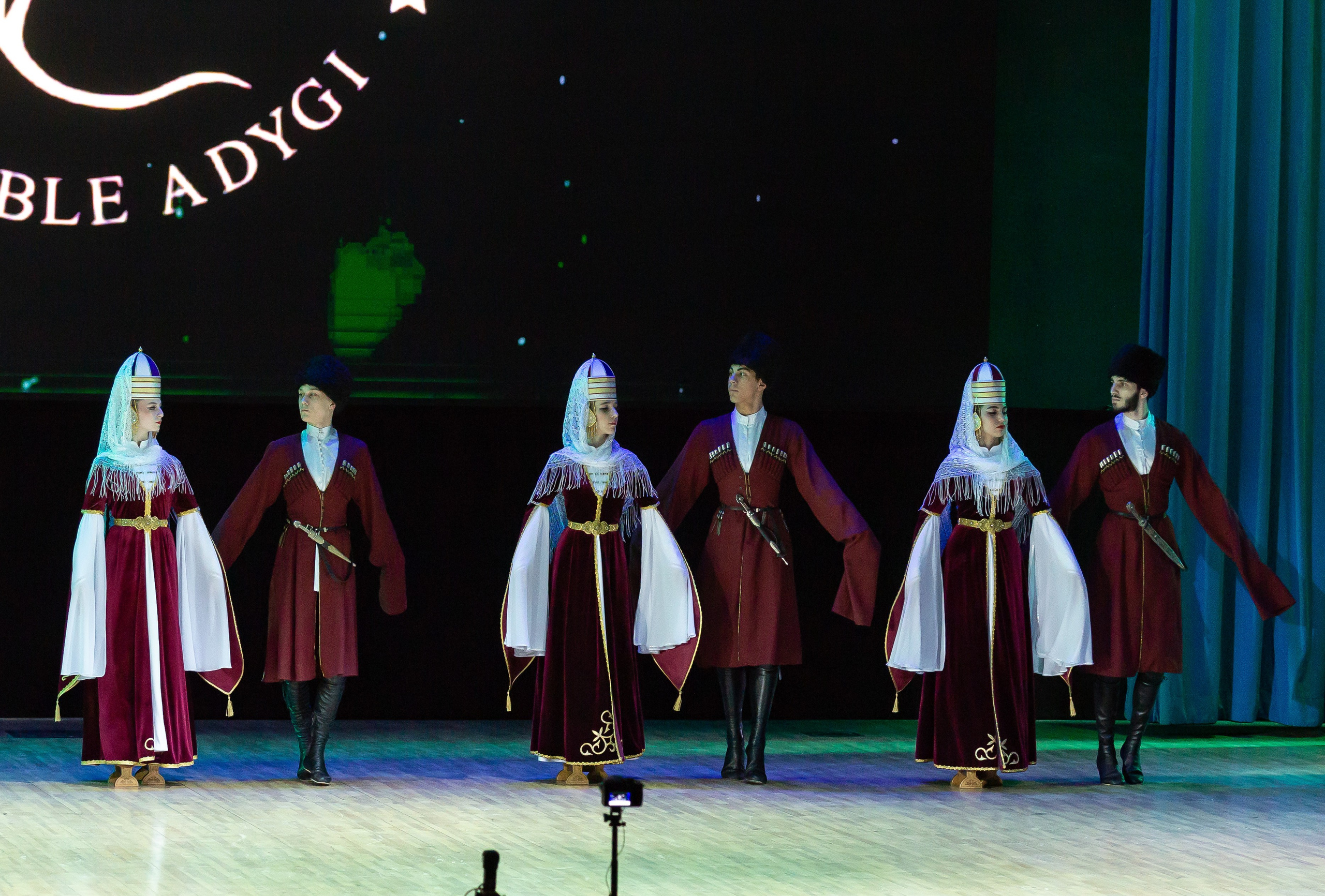 Юбилейный концерт танцевального коллектива «Адыги». Репортажный фотограф в Москве