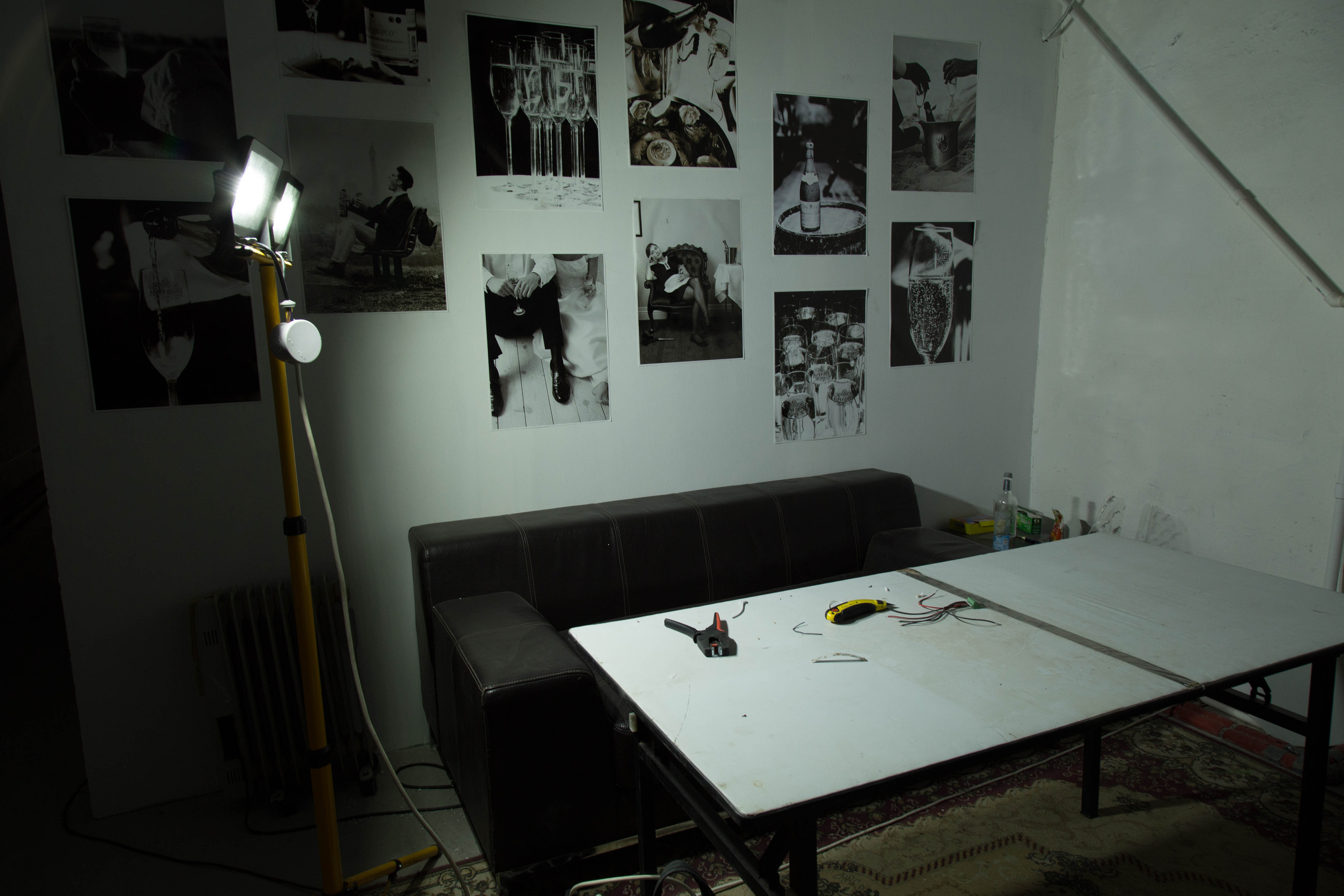 С монтажа выставки. Креатор Ольга Яш