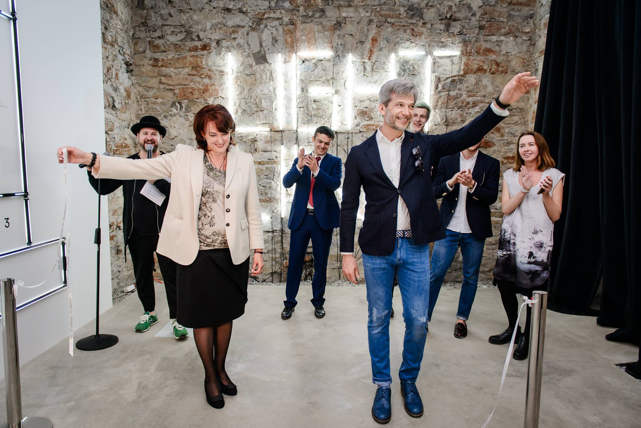 Открытие выставки Абрау Дюрсо. Креатор Ольга Яш