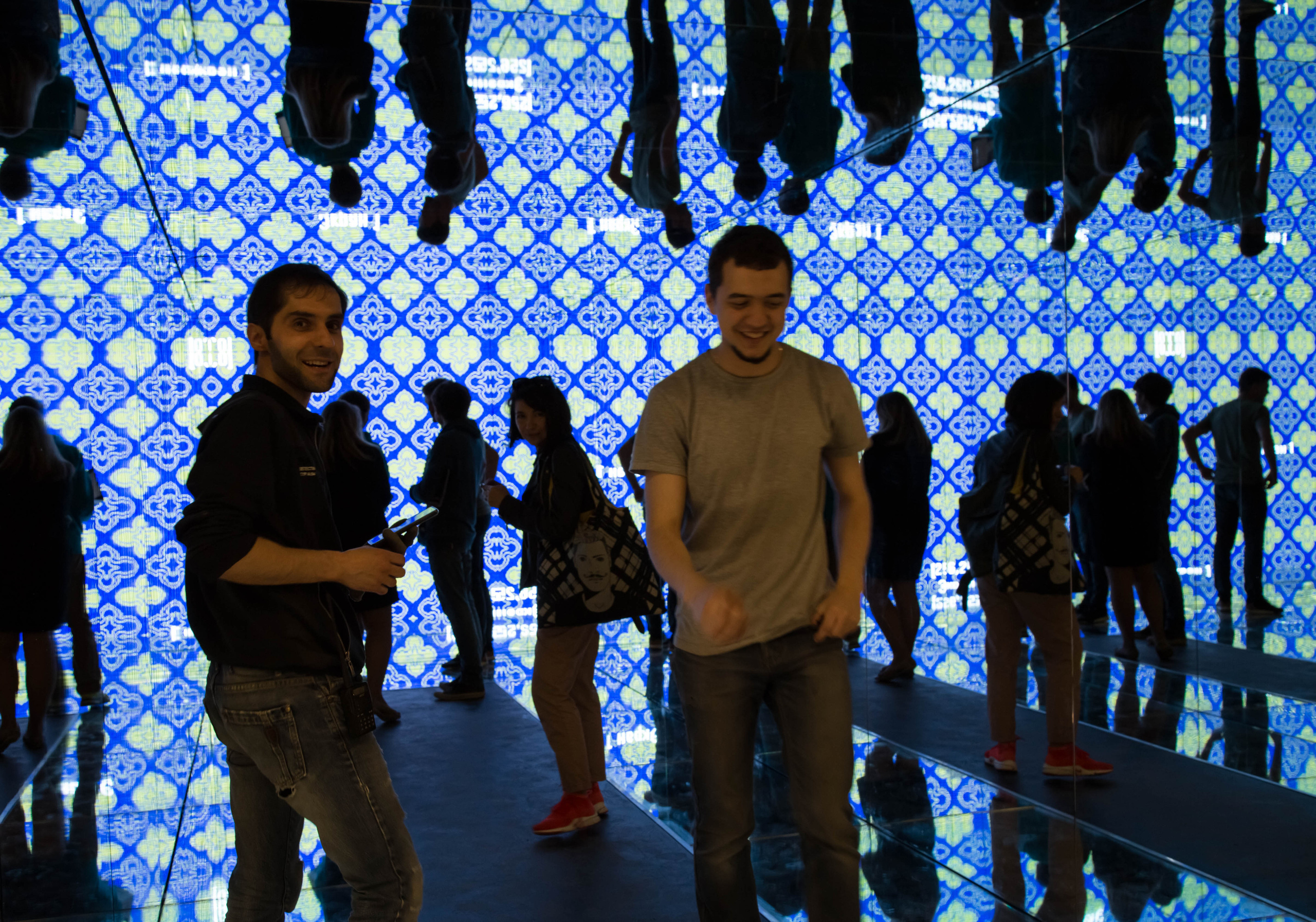 С монтажа выставки. Креатор Ольга Яш