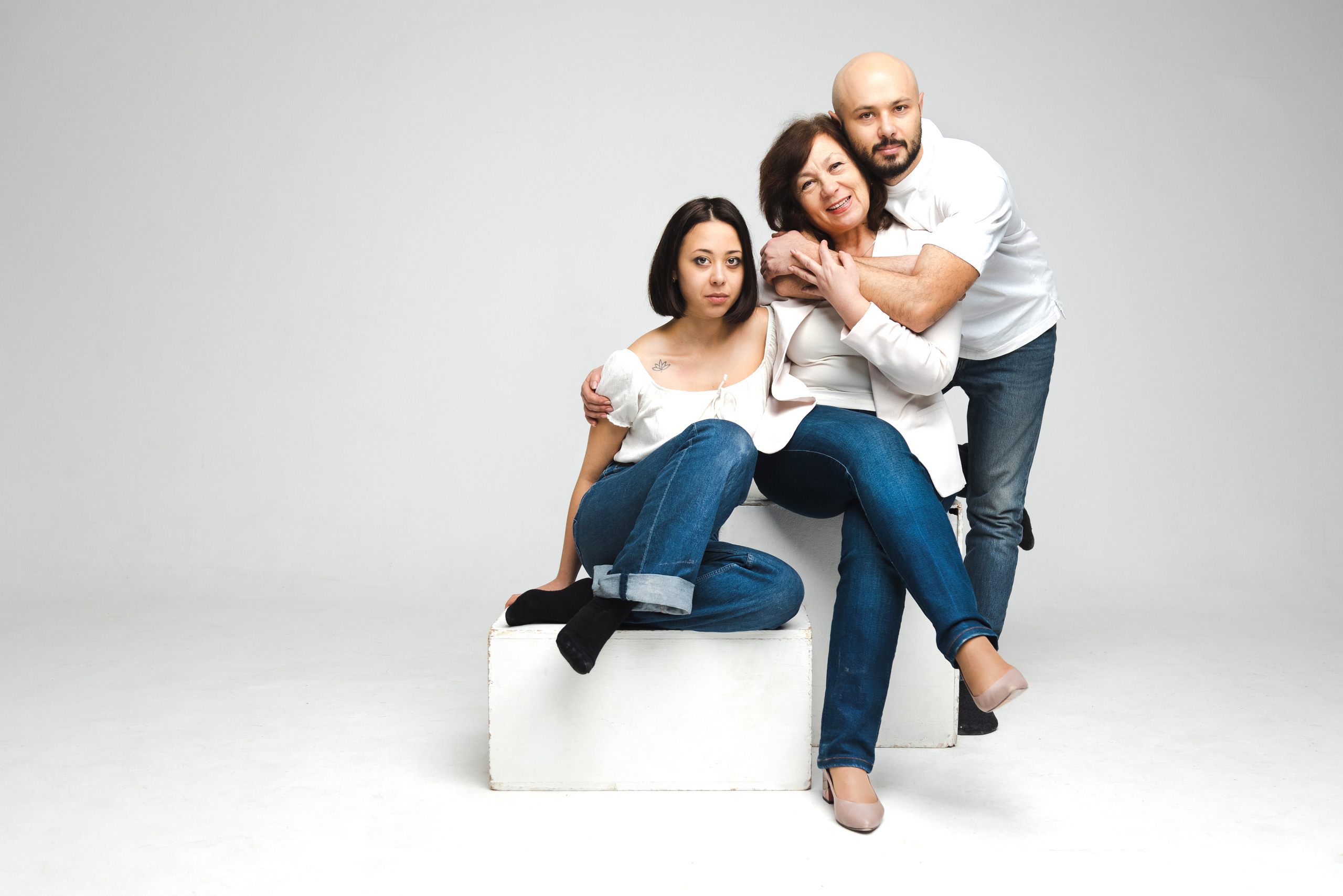 Ася и ее семья. Креатор Ольга Яш