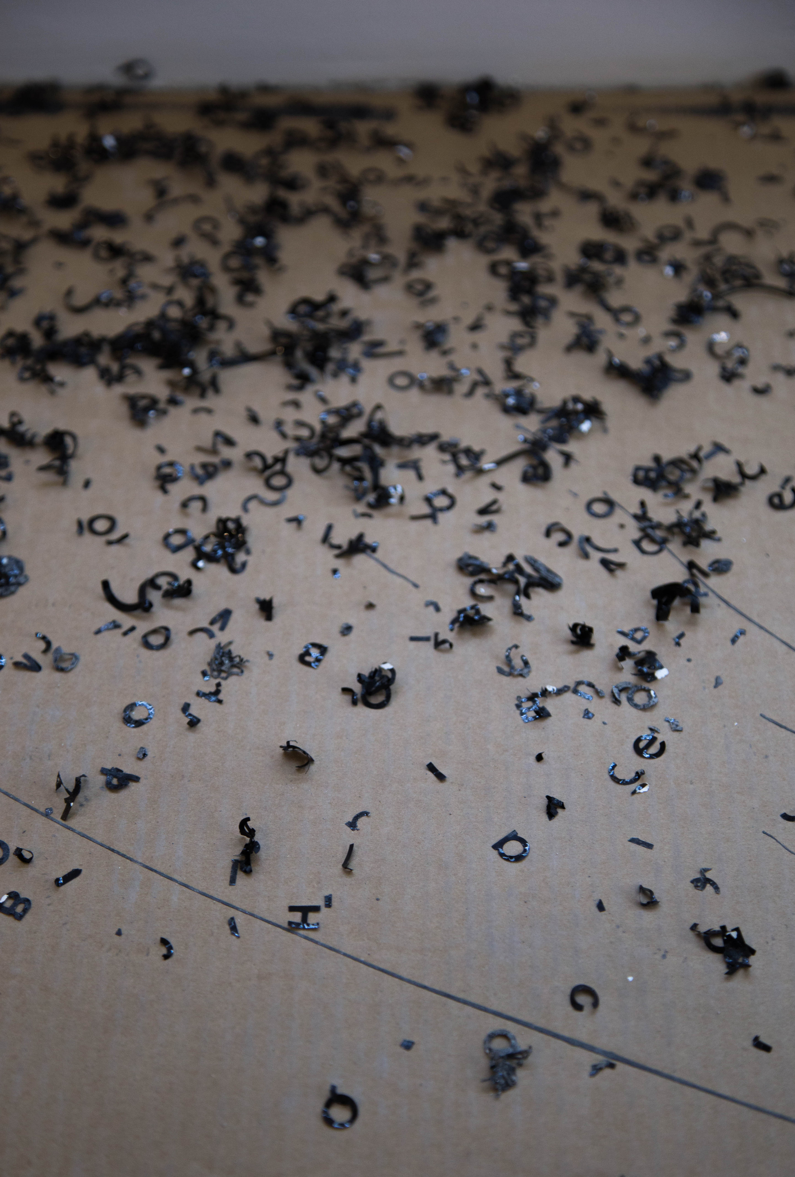 С монтажа выставки. Креатор Ольга Яш