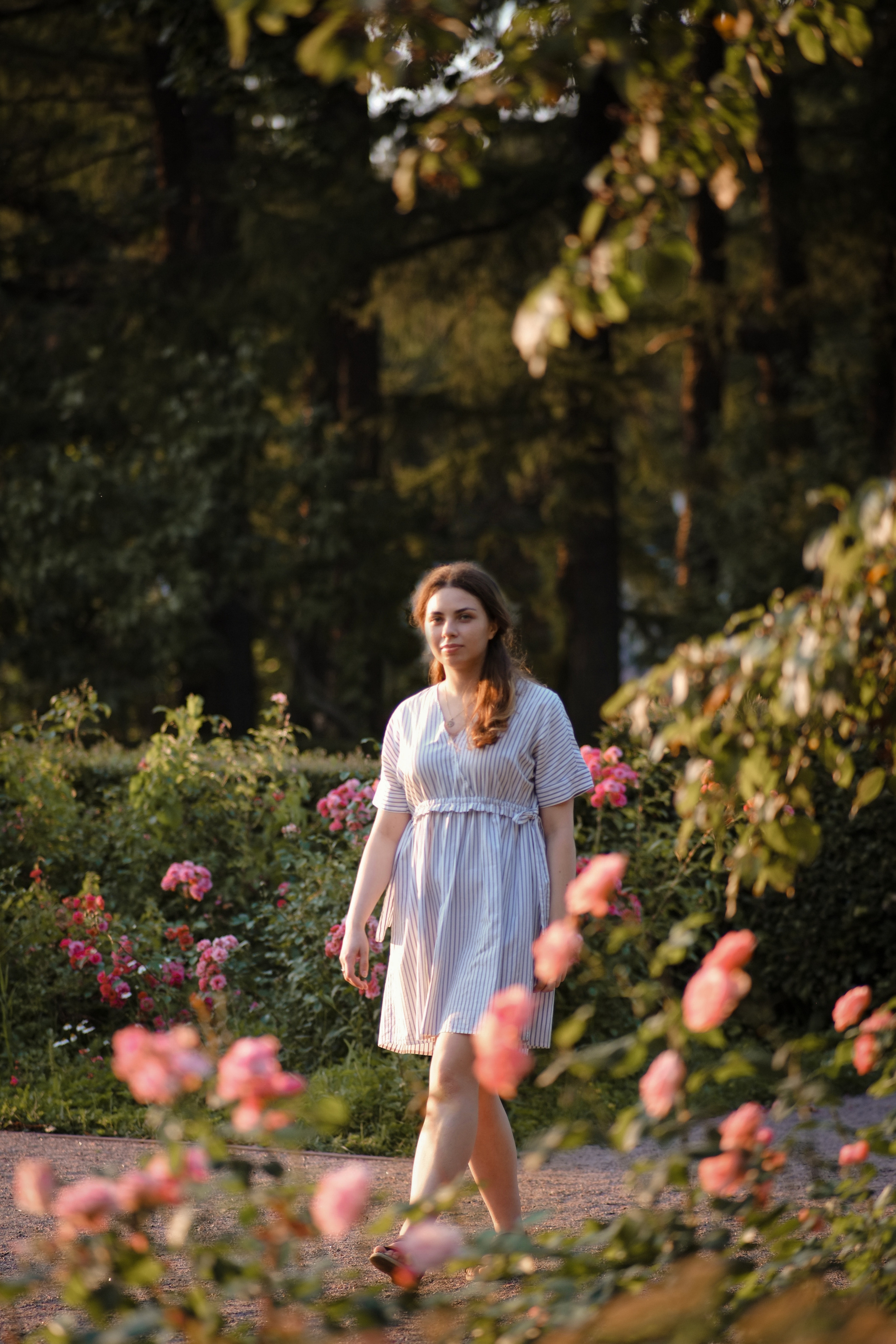 Вечер в розарии. Свадебный и семейный фотограф в Москве Инника Кетлер