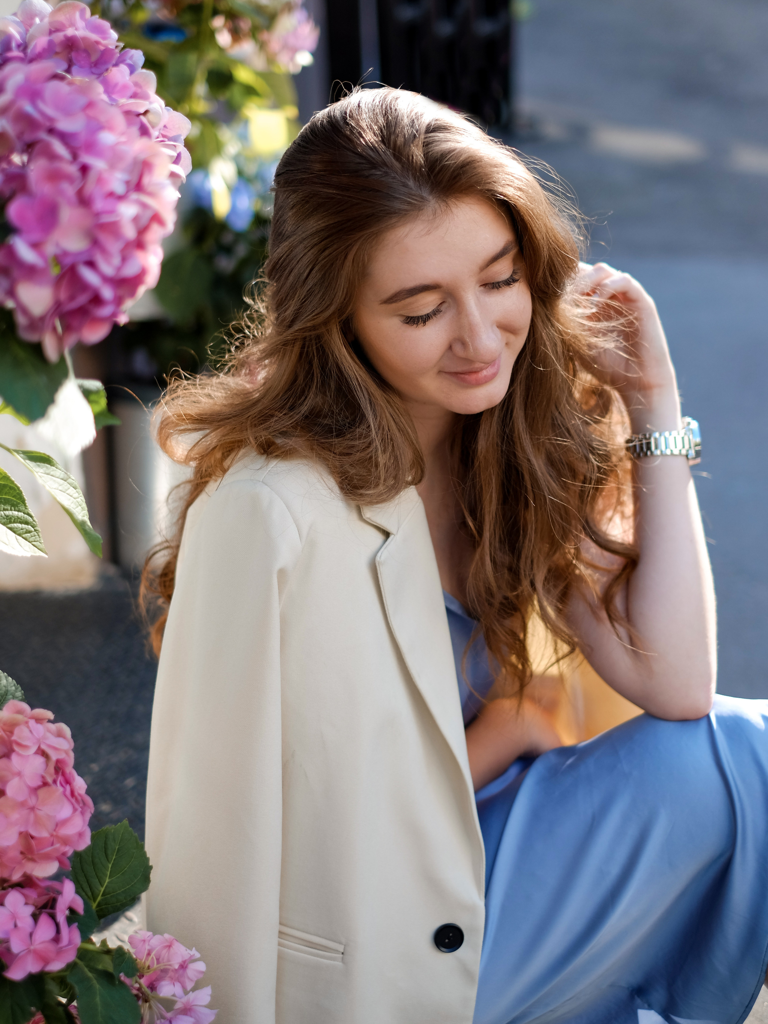Город в гортензиях. Свадебный и семейный фотограф в Москве Инника Кетлер