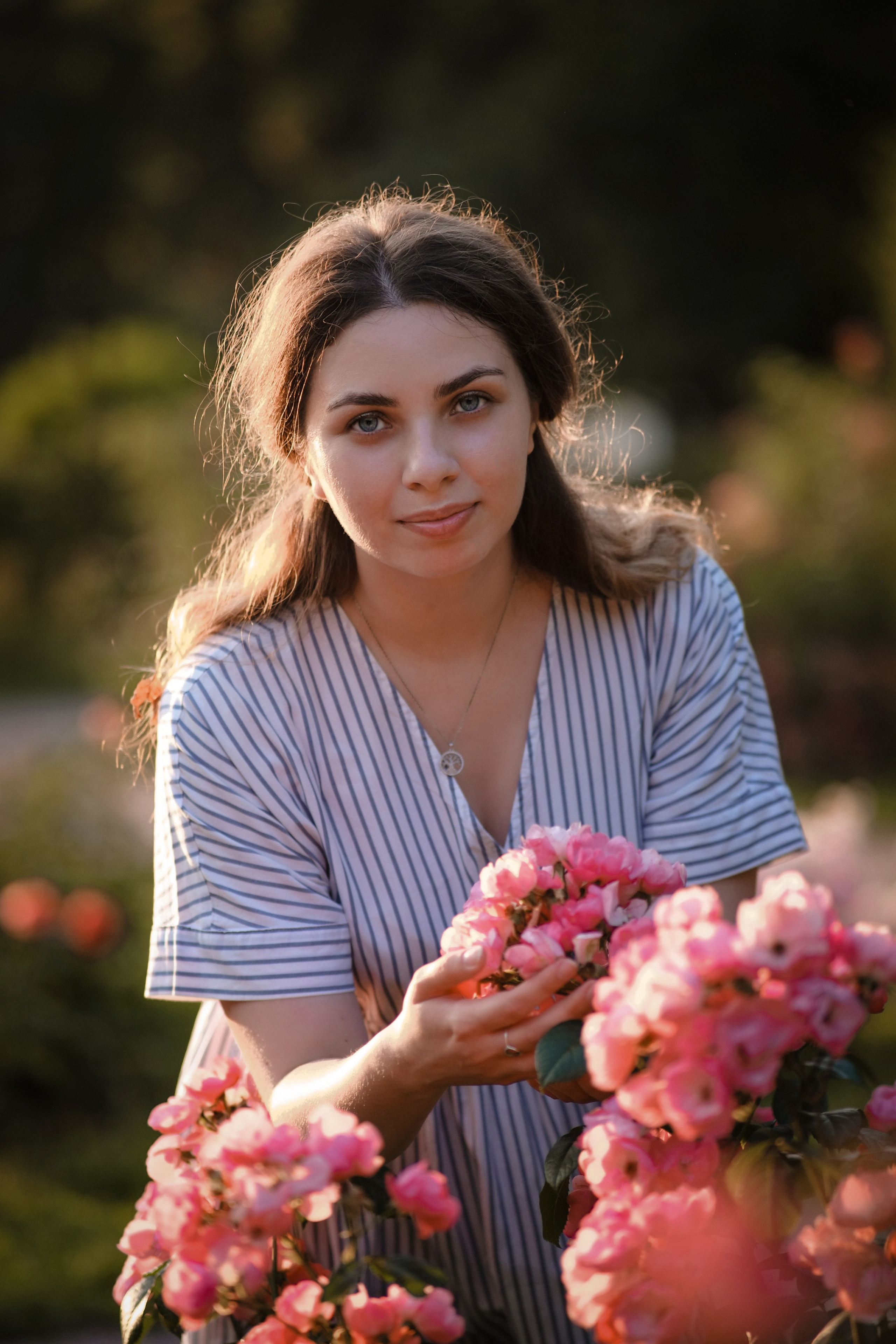 Вечер в розарии. Свадебный и семейный фотограф в Москве Инника Кетлер