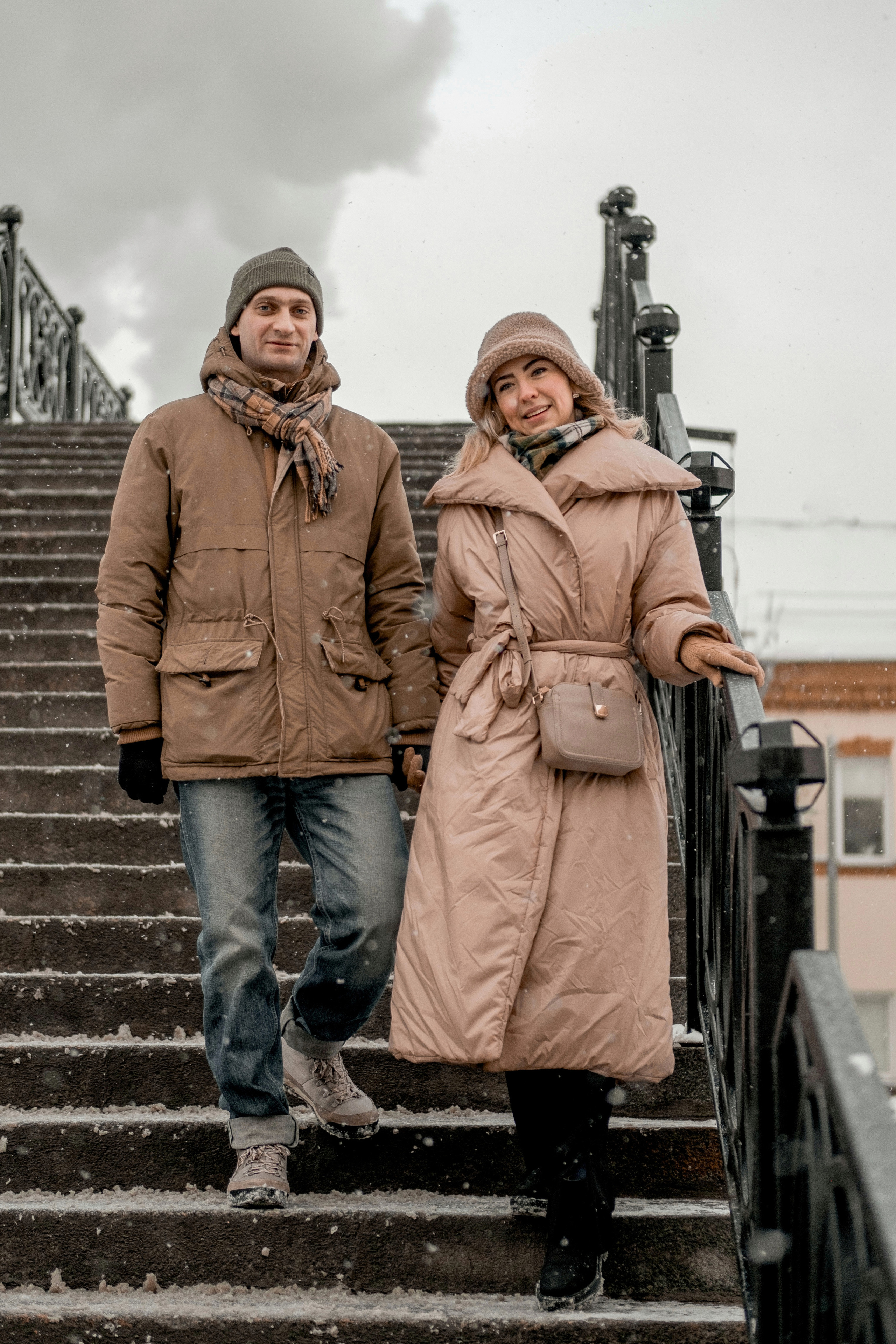 Мягкий снегопад. Свадебный и семейный фотограф в Москве Инника Кетлер