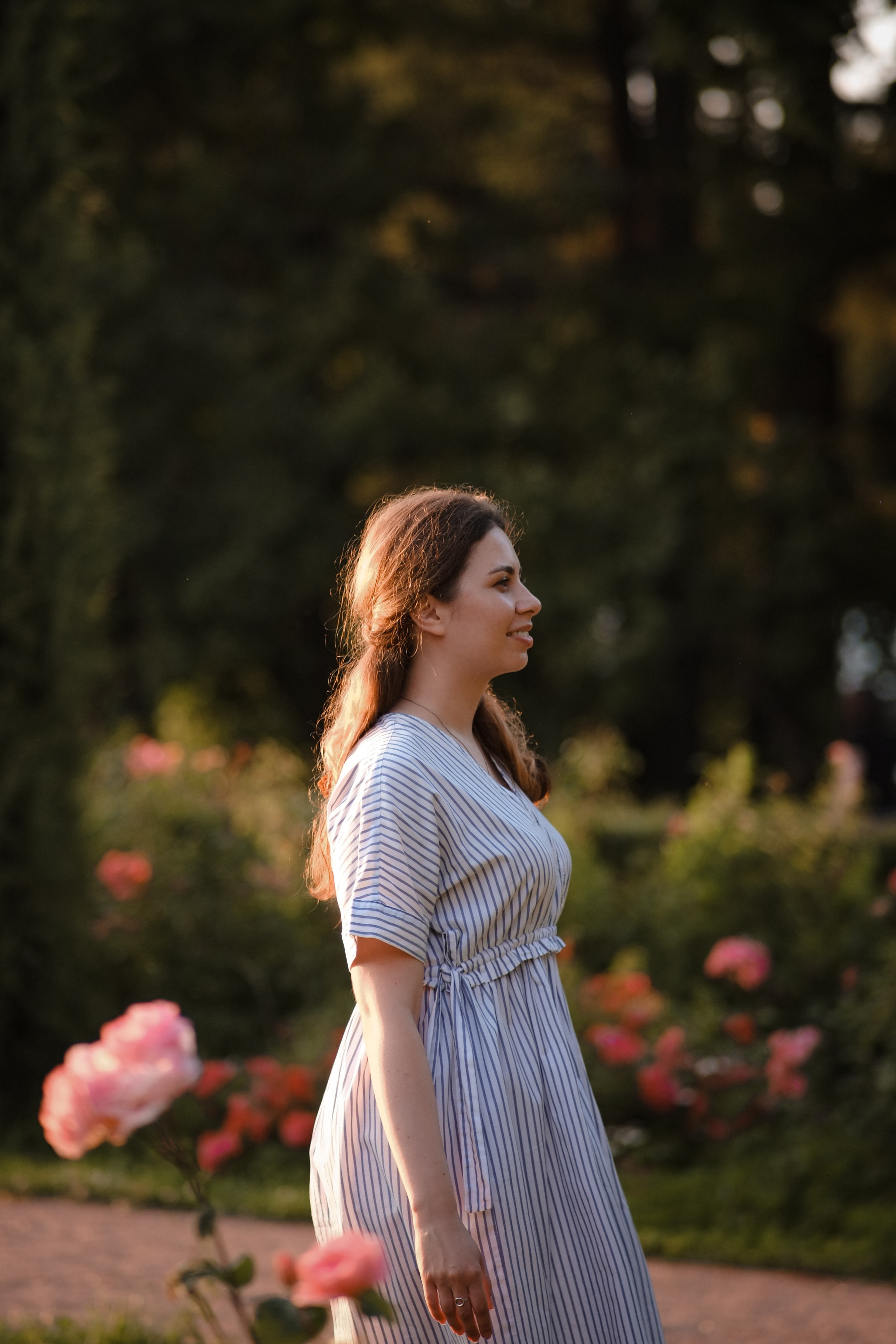 Вечер в розарии. Свадебный и семейный фотограф в Москве Инника Кетлер