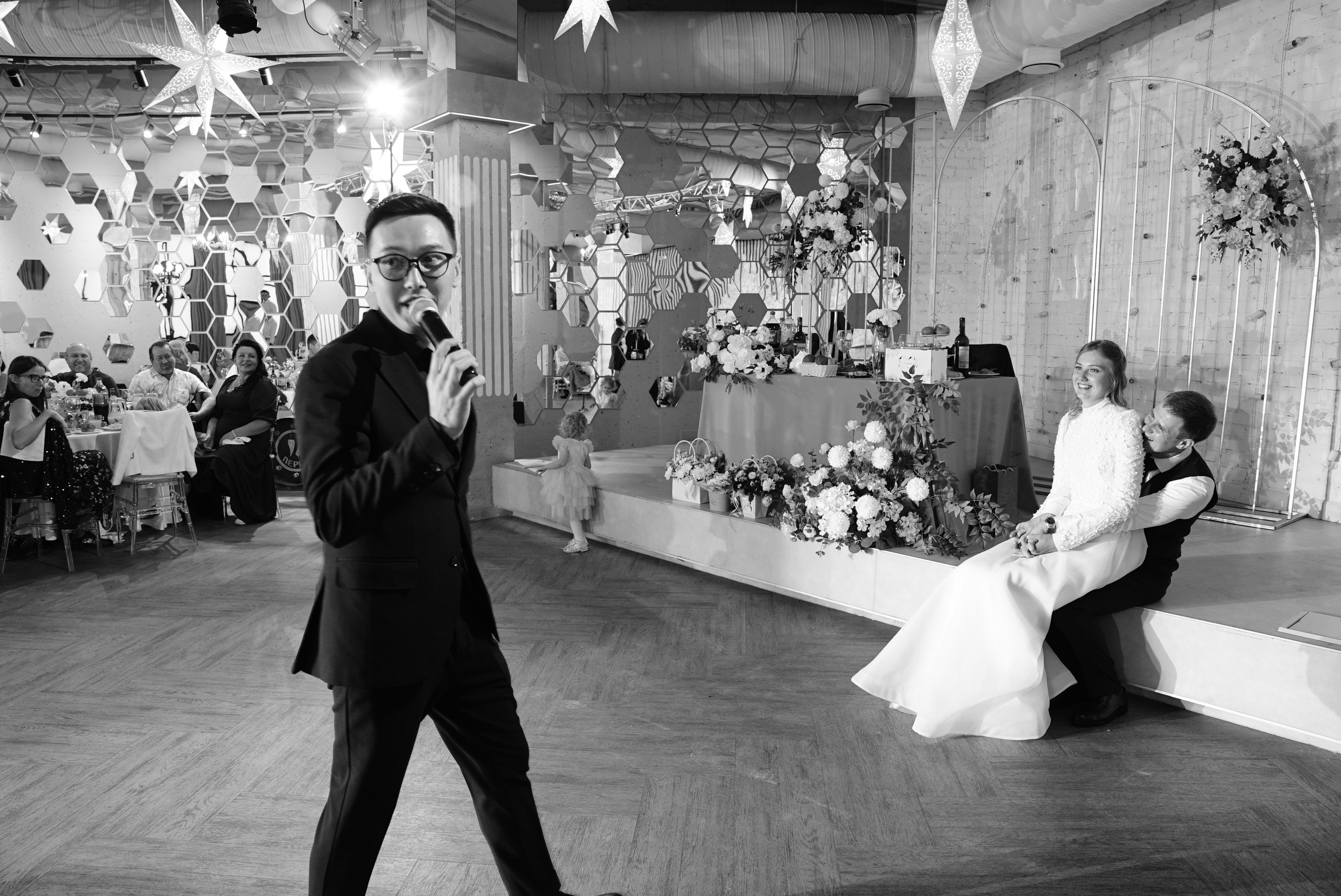 Андрей и Алина чб. Свадебный фотограф в Самаре Анна Ковалева