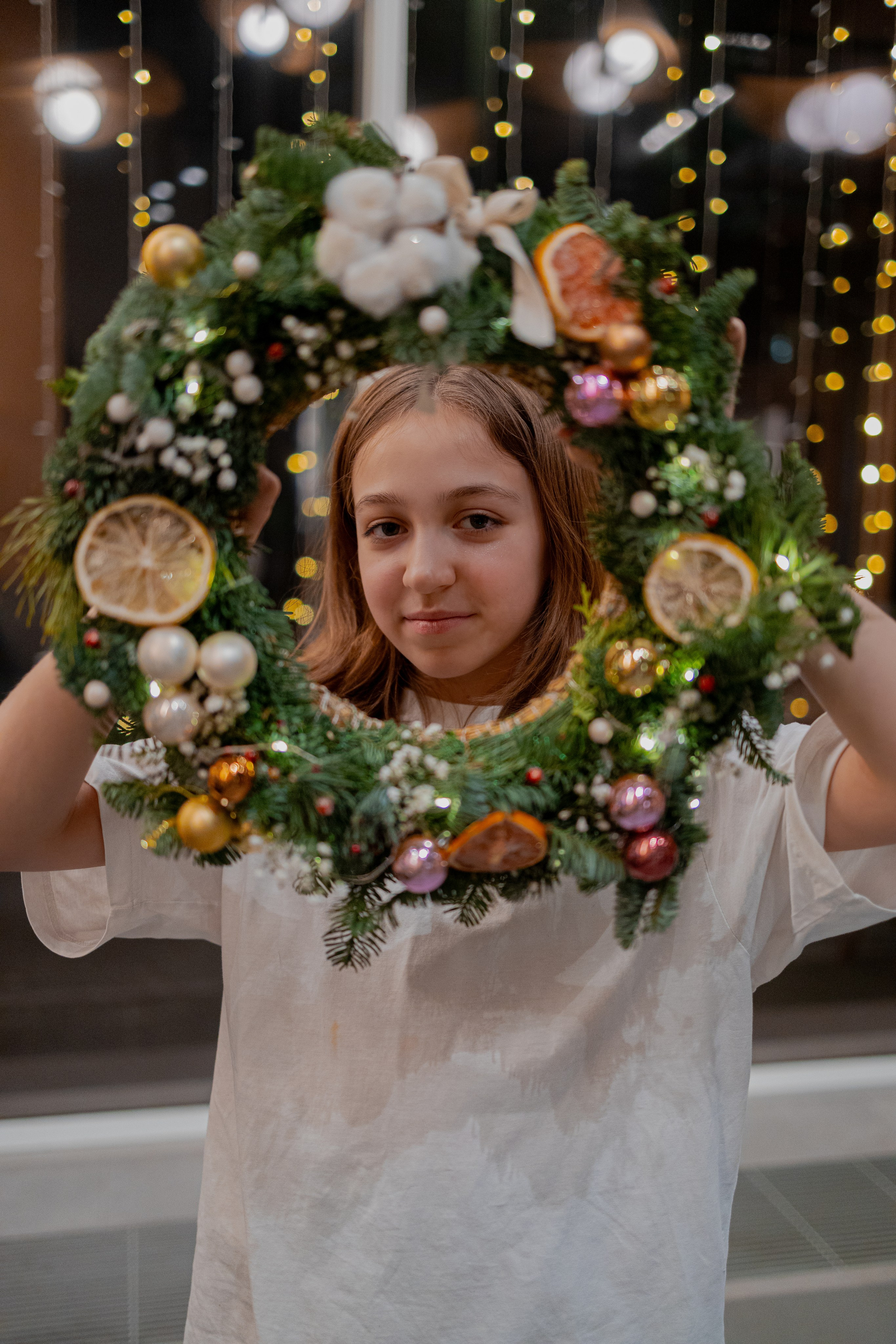 Мк Новогодний Венок. Анастасия Ракчеева Художник