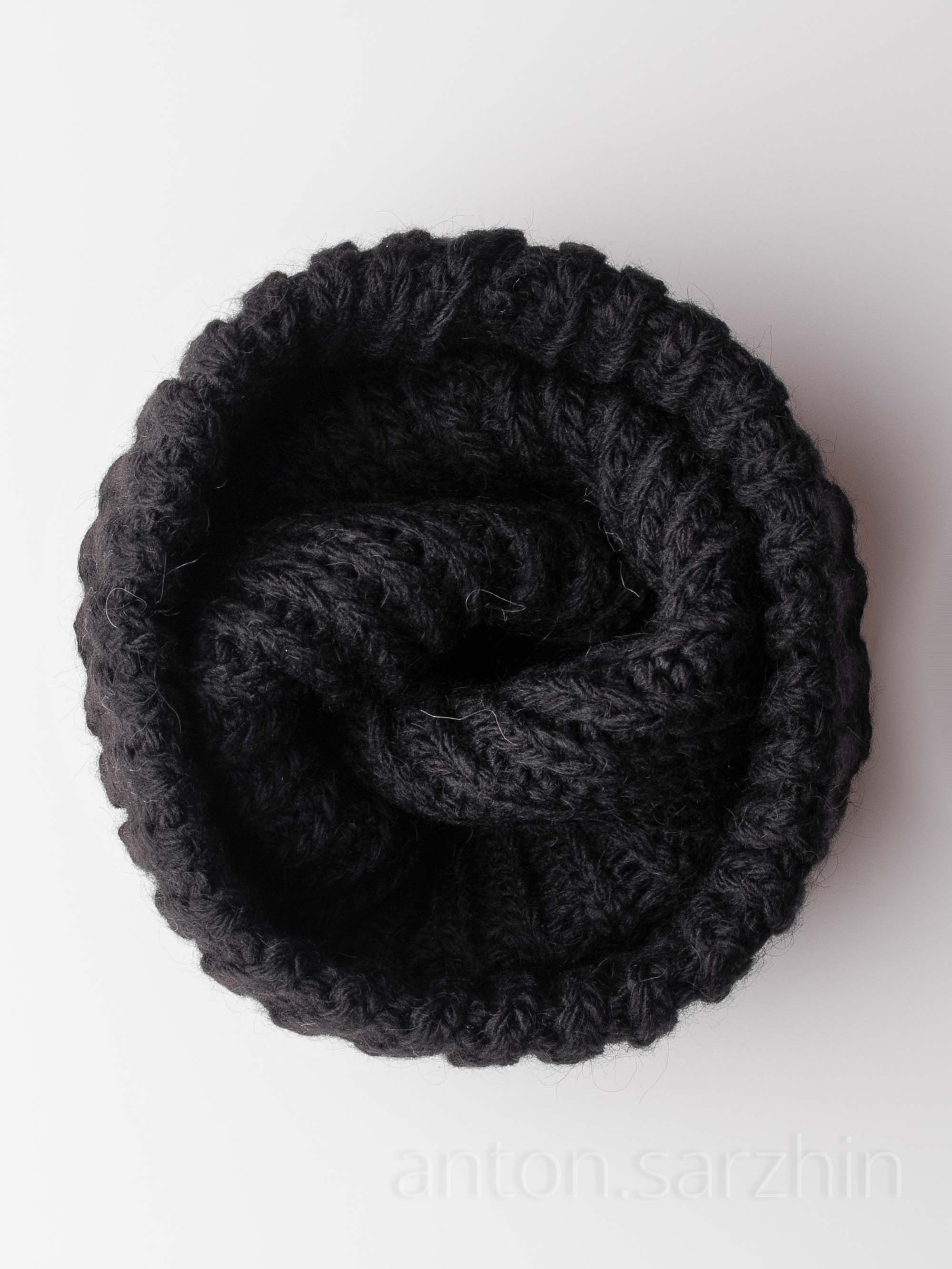 Фотосъемка шапки бини мужской в раскладку