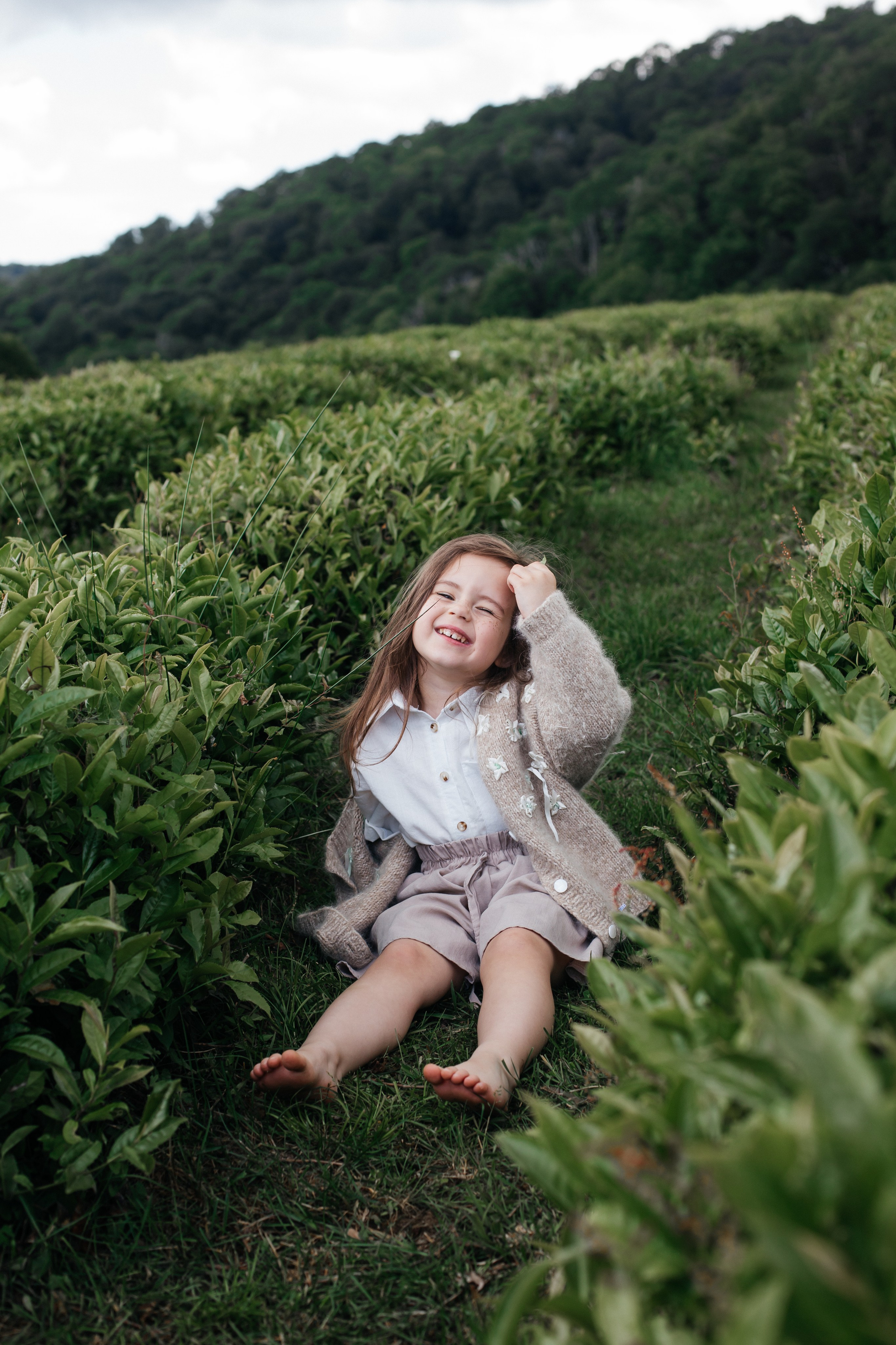 Tea plantation. Efimova Model Agency