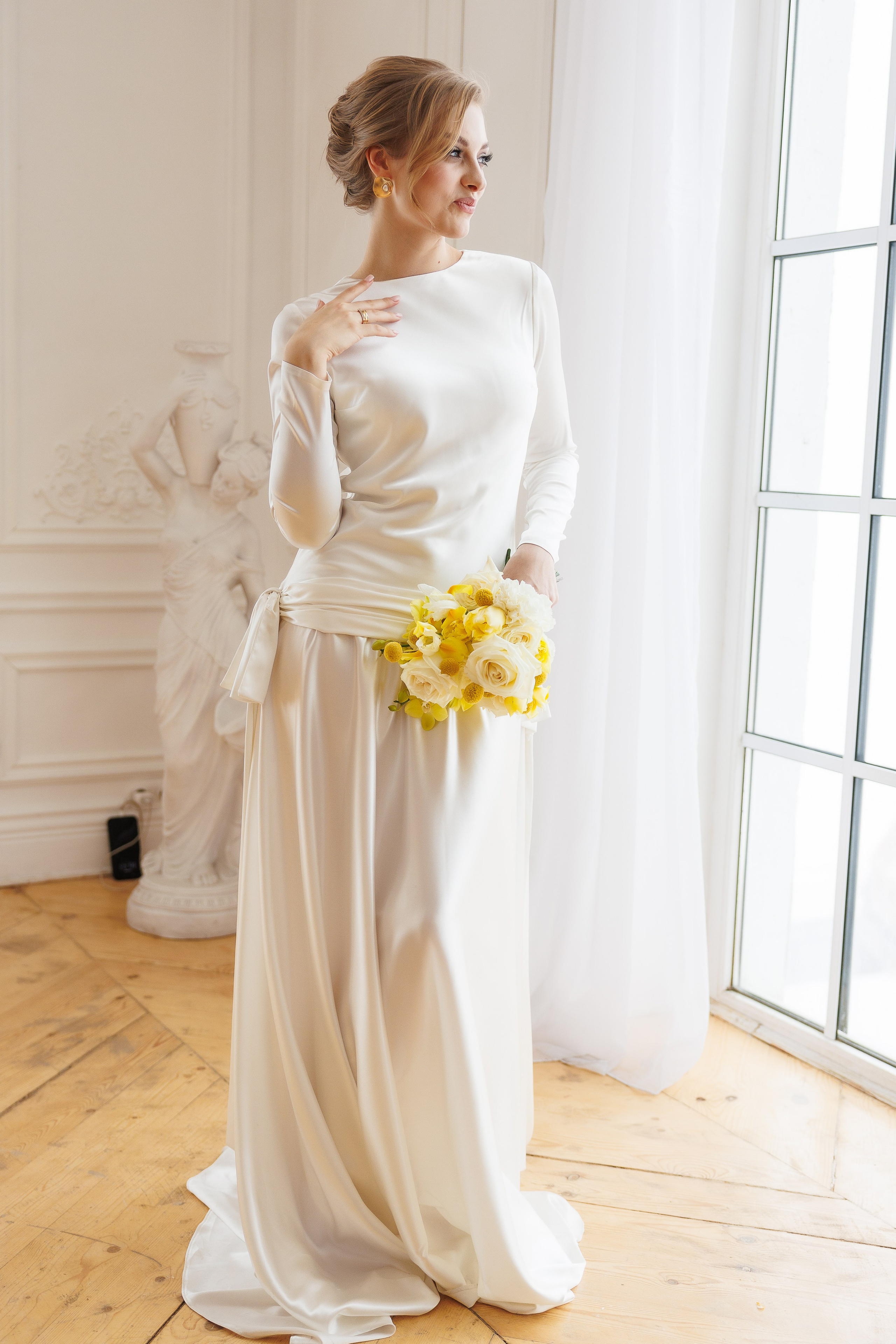 Камерная свадьба: весеннее настроение. Свадебный и семейный фотограф в Москве Красинская Мария