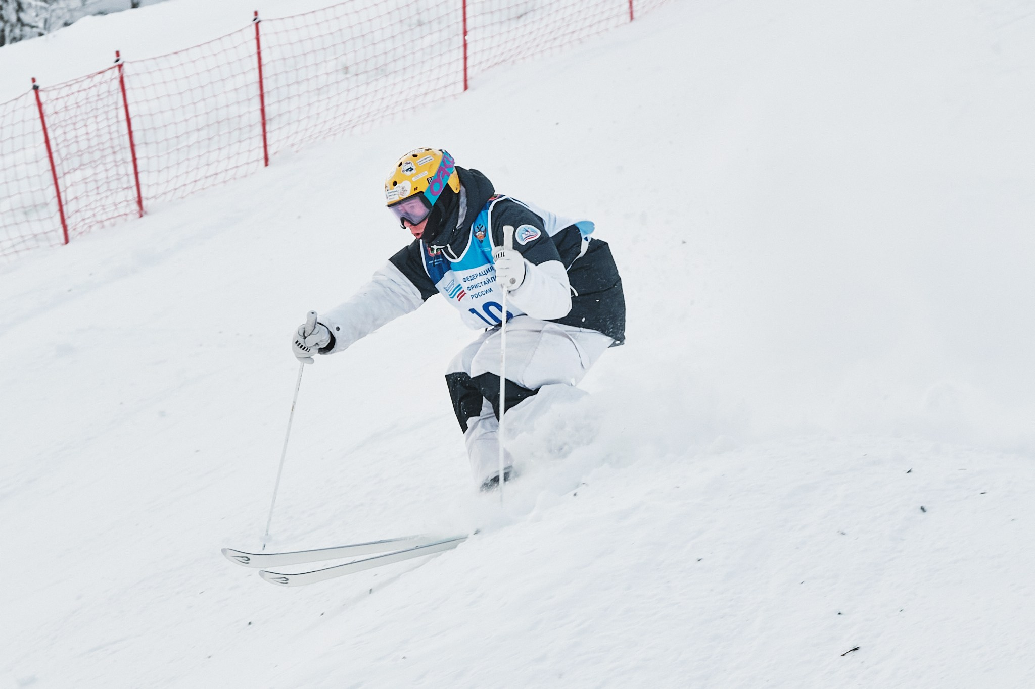 Фотосъемка соревнований по лыжному фристайлу