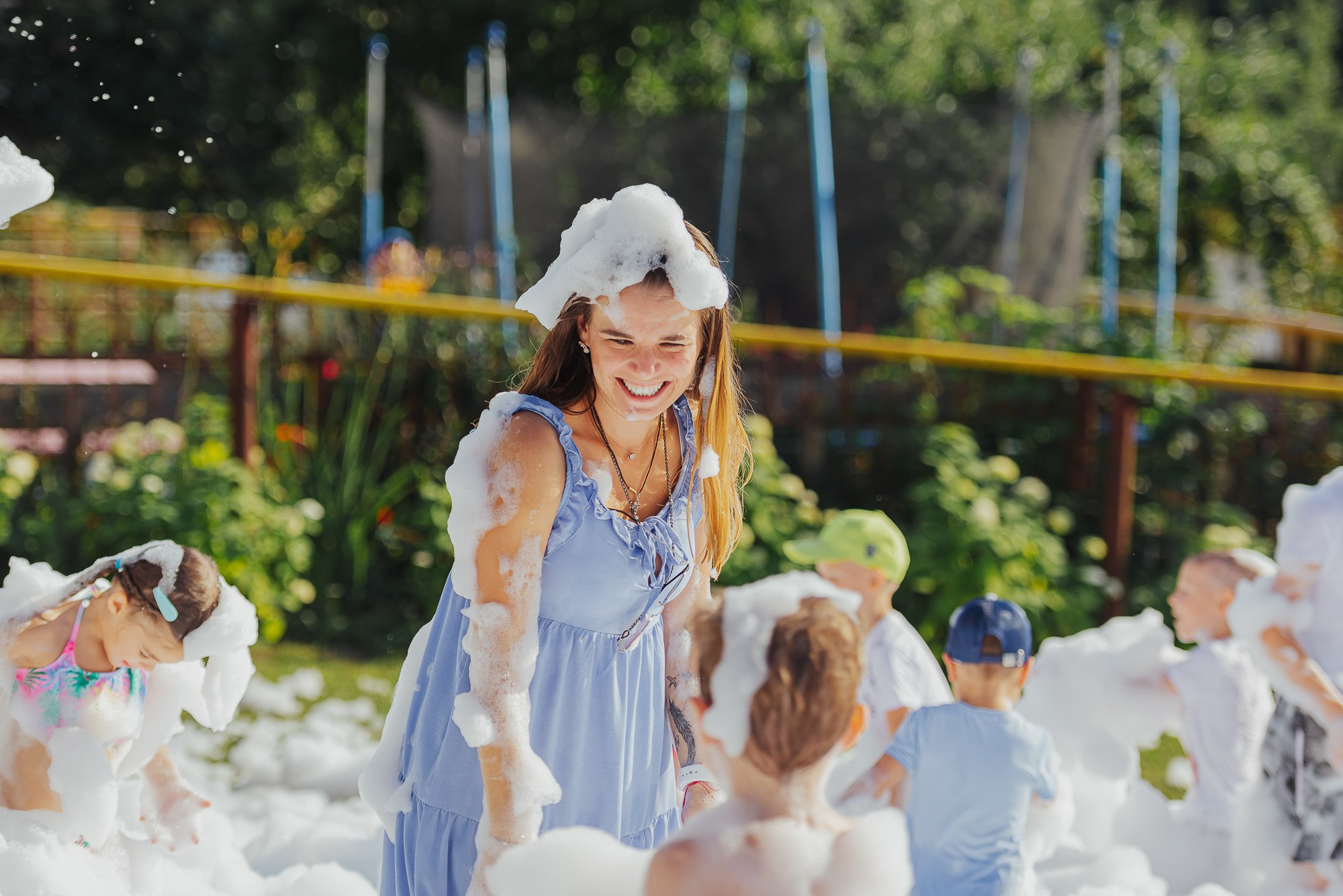 Детский день рождения с аниматором, пенная вечеринка. Свадебный и репортажный фотограф в Ярославле Евгений Сальников