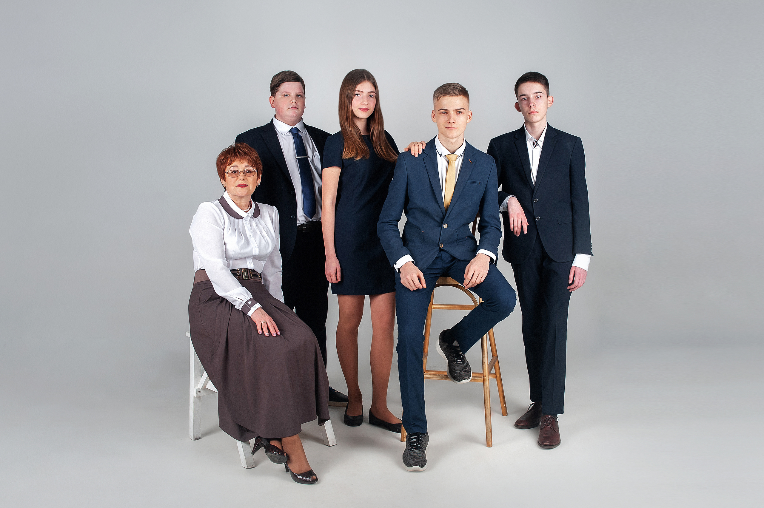 Студийная съемка для выпускников. 9 класс, 2019 год