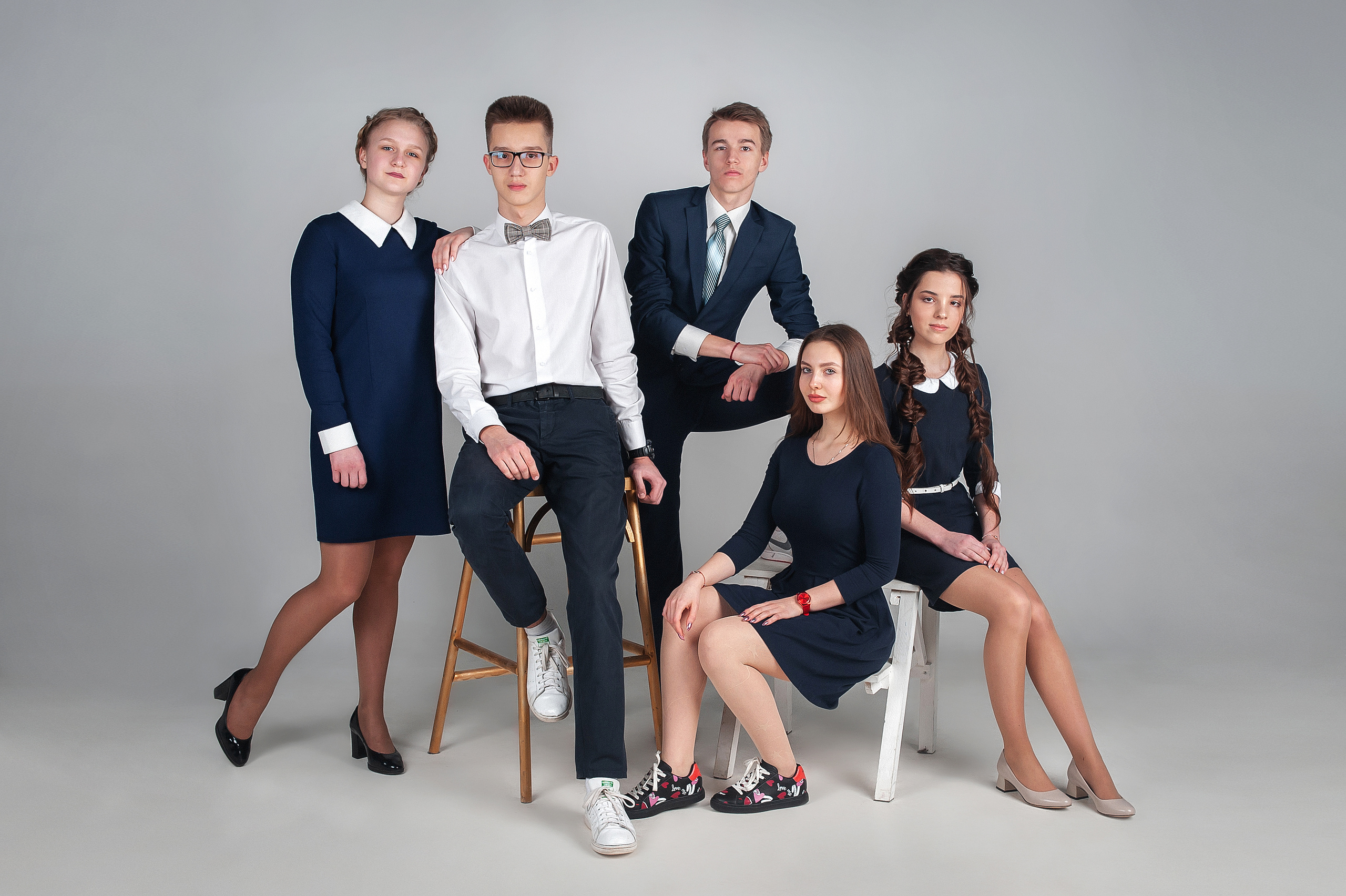 Студийная съемка для выпускников. 9 класс, 2019 год