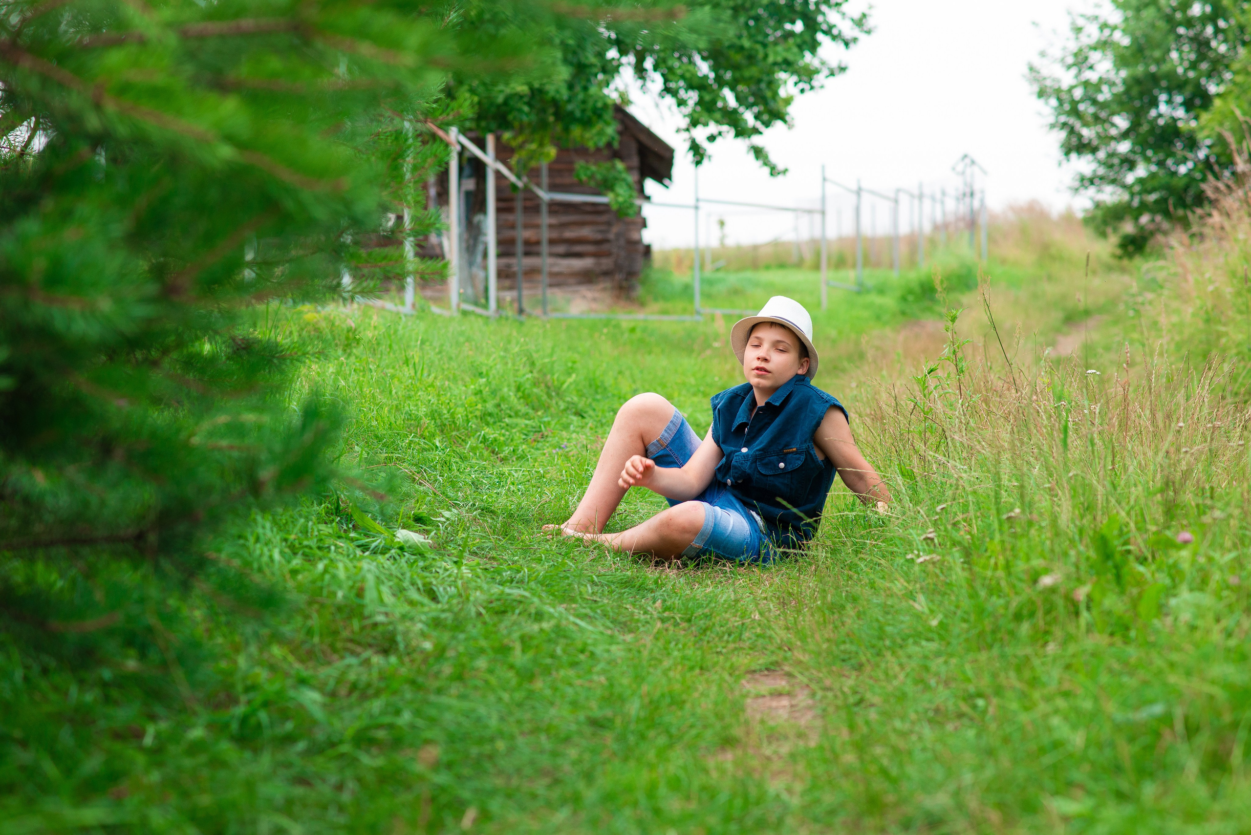 Деревенская история. Семейный фотограф на выписку из роддома и крещение Минск Настя Гришук