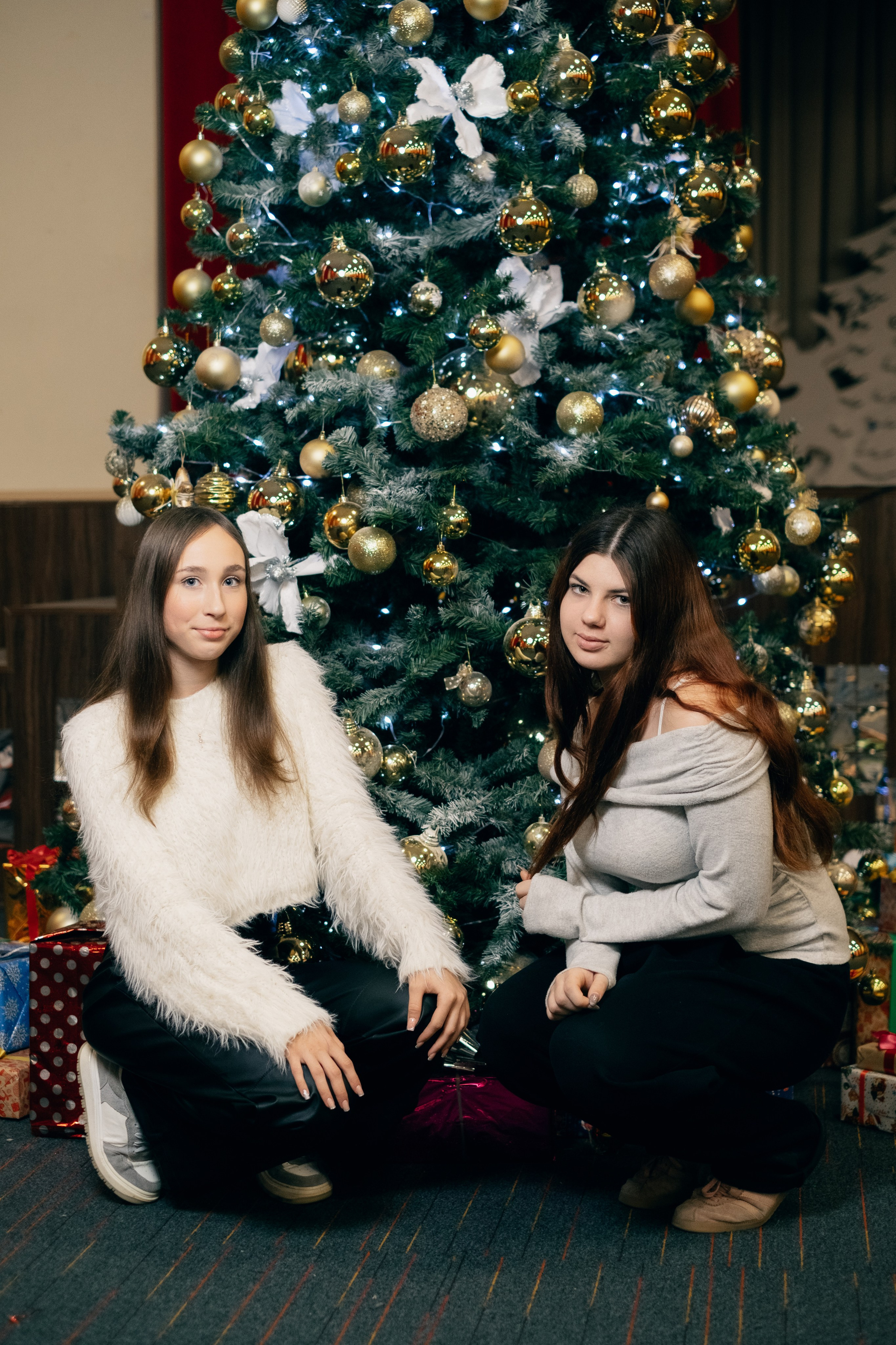 Новогодняя Фотосессия МАОУ СОШ№ 15 8 «Г». Свадебный и репортажной фотограф Денис Ожигин в Краснодаре и Краснодарском крае