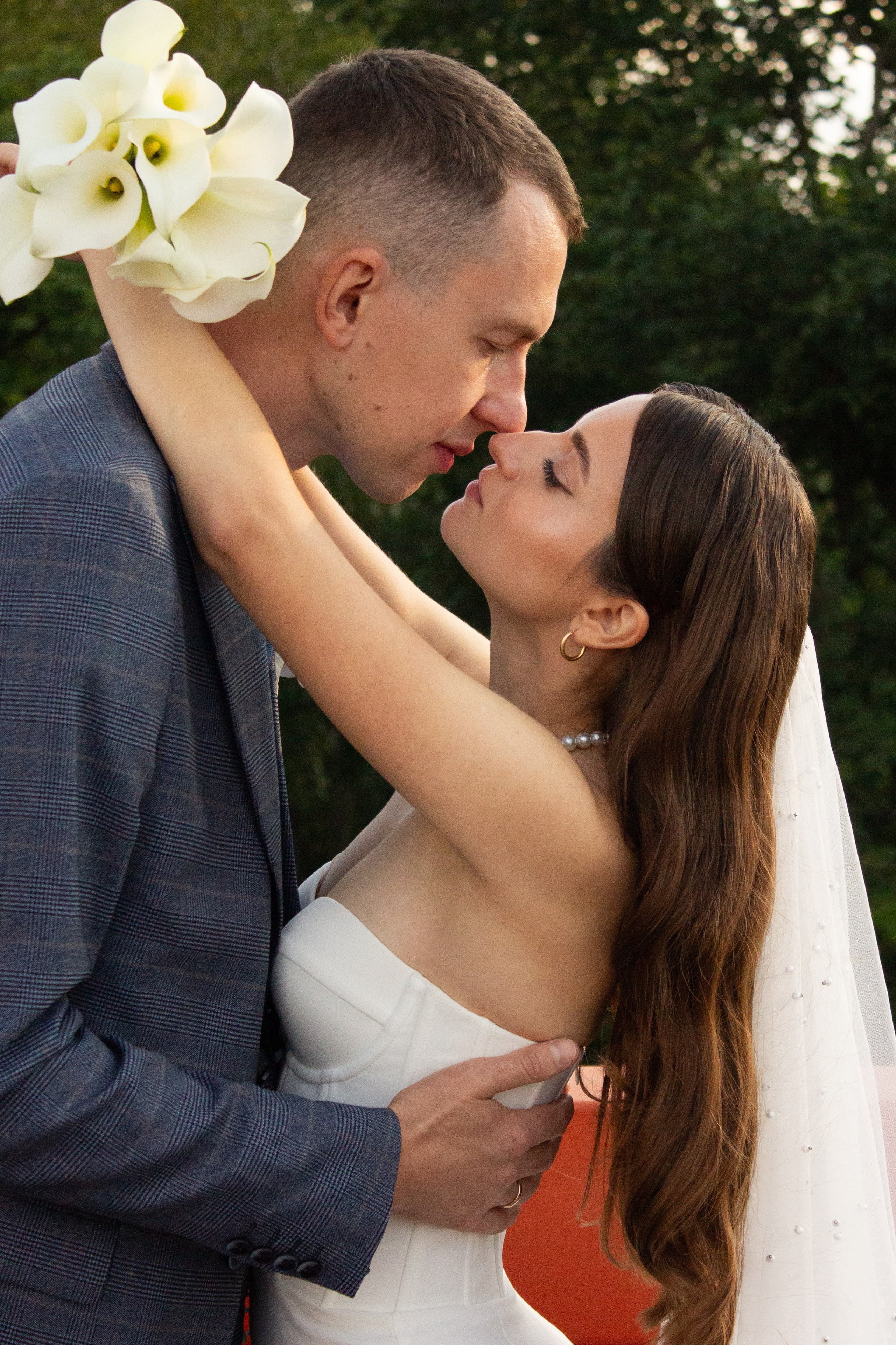 Summer wedding in the Gorky Park. Свадебный фотограф в Москве и Петербурге Анастасия Лосева