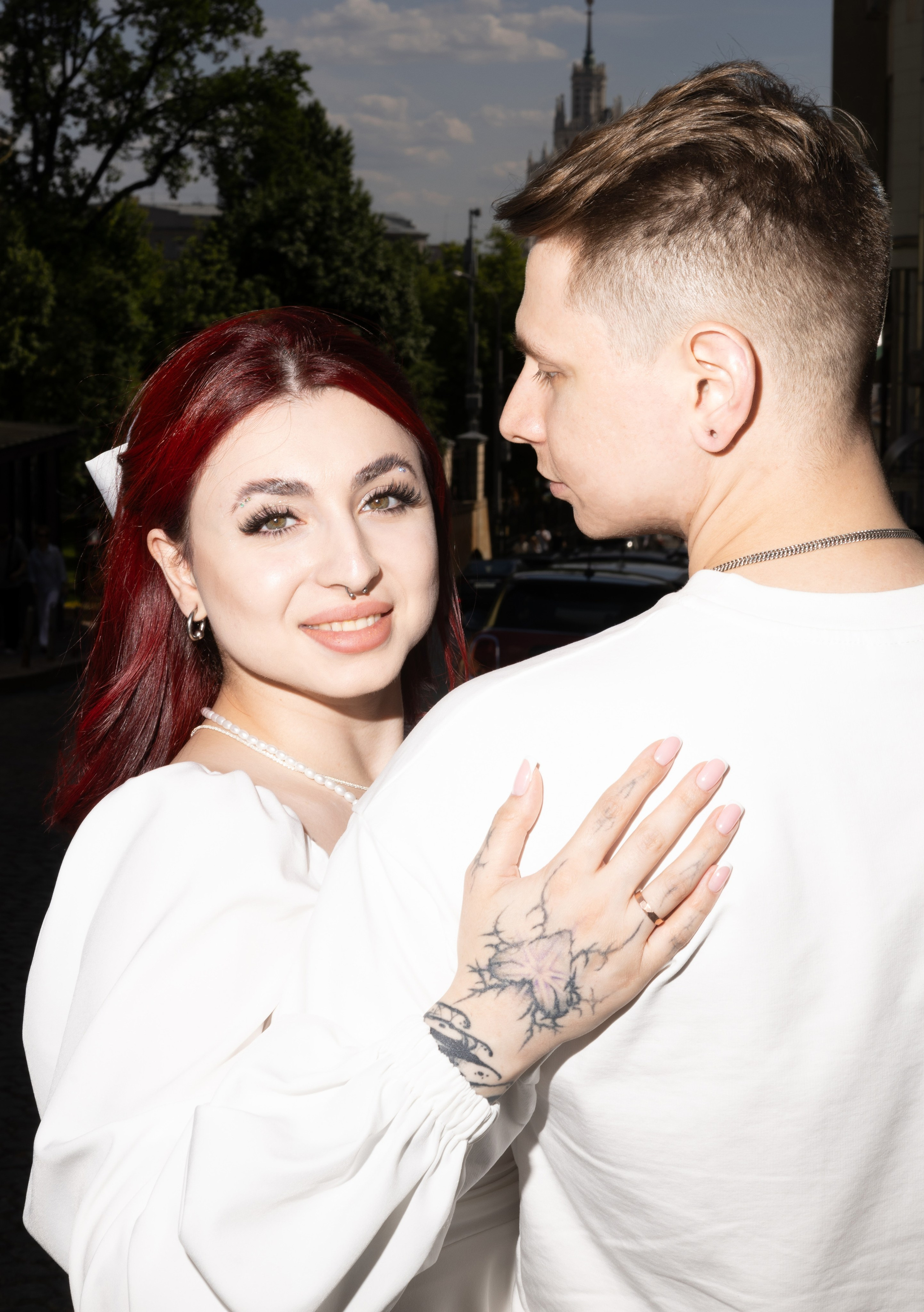 Смелая свадьба Лары и Никиты. Свадебный фотограф в Москве и Петербурге Анастасия Лосева