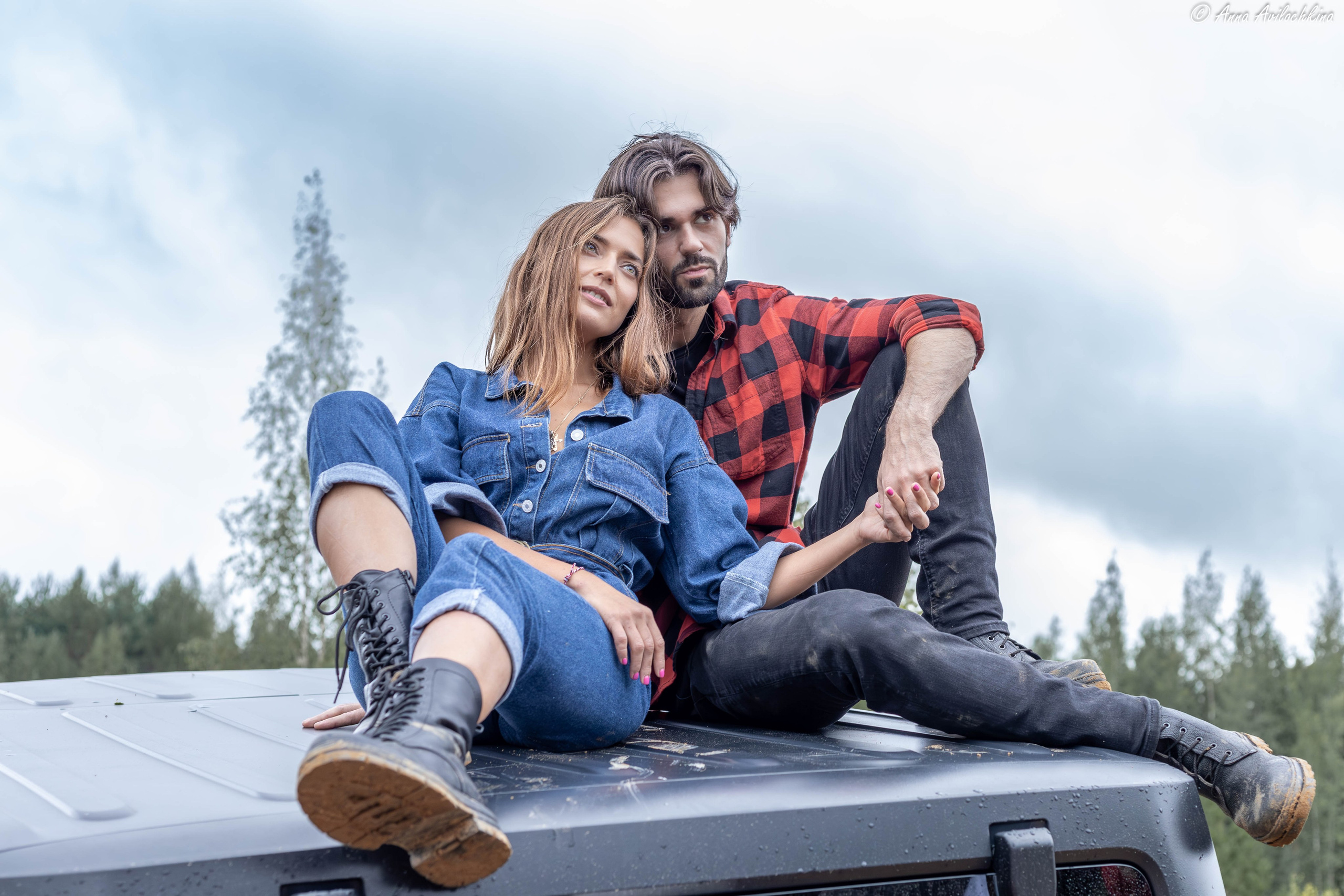 Фотосессия лавстори для Станислава и Дарины. Семейный и свадебный фотограф в Москве и Домодедово Анна Авилочкина